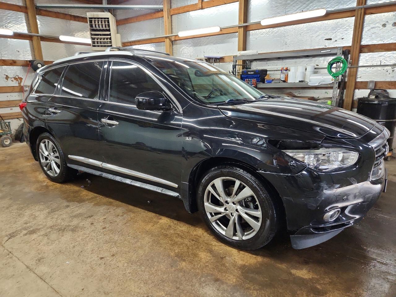 2015 Infiniti Qx60 Base Black vin: 5N1AL0MM8FC504310