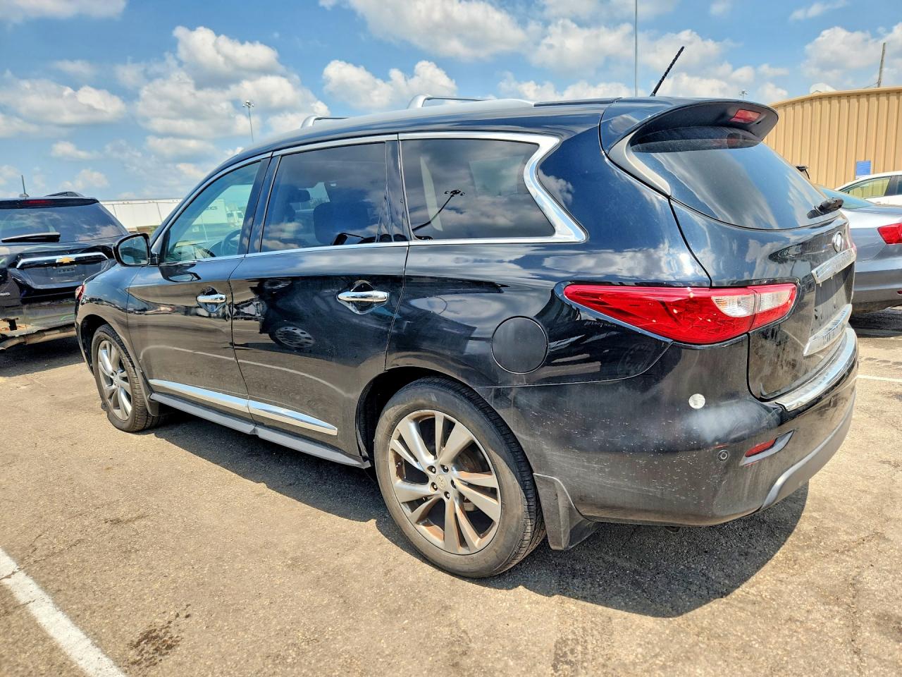 2015 Infiniti Qx60 Base Black vin: 5N1AL0MM8FC504534