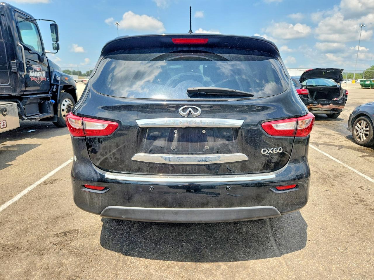 2015 Infiniti Qx60 Base Black vin: 5N1AL0MM8FC504534