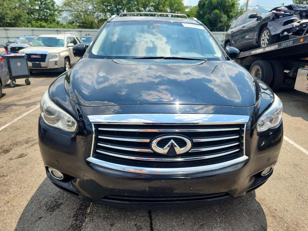 2015 Infiniti Qx60 Base Black vin: 5N1AL0MM8FC504534