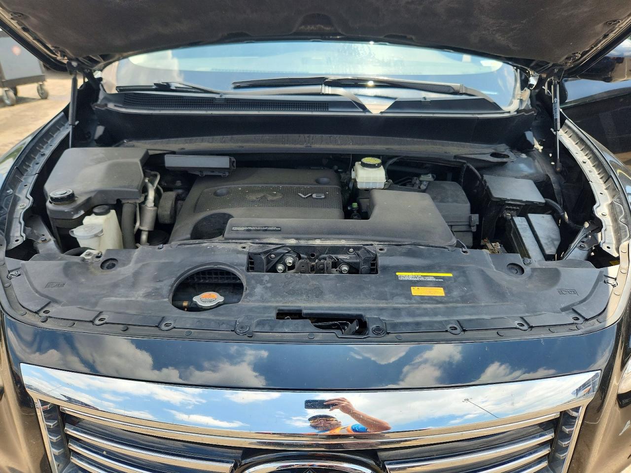 2015 Infiniti Qx60 Base Black vin: 5N1AL0MM8FC504534