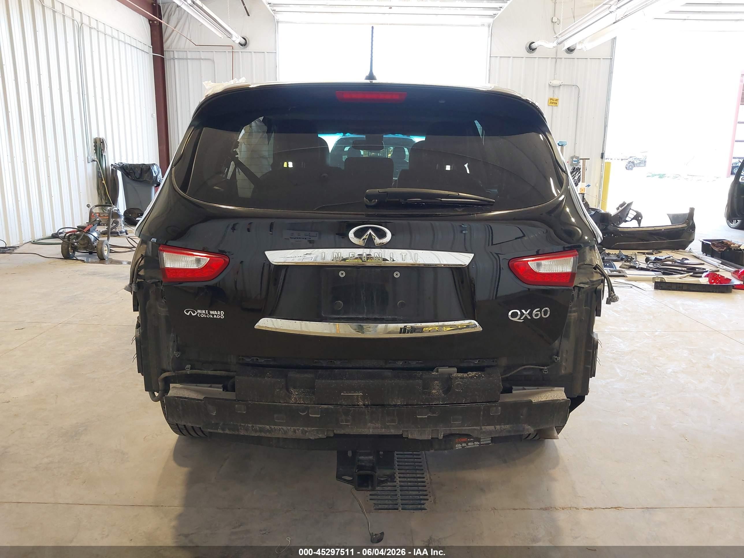 2015 Infiniti Qx60   Черный vin: 5N1AL0MM8FC508373