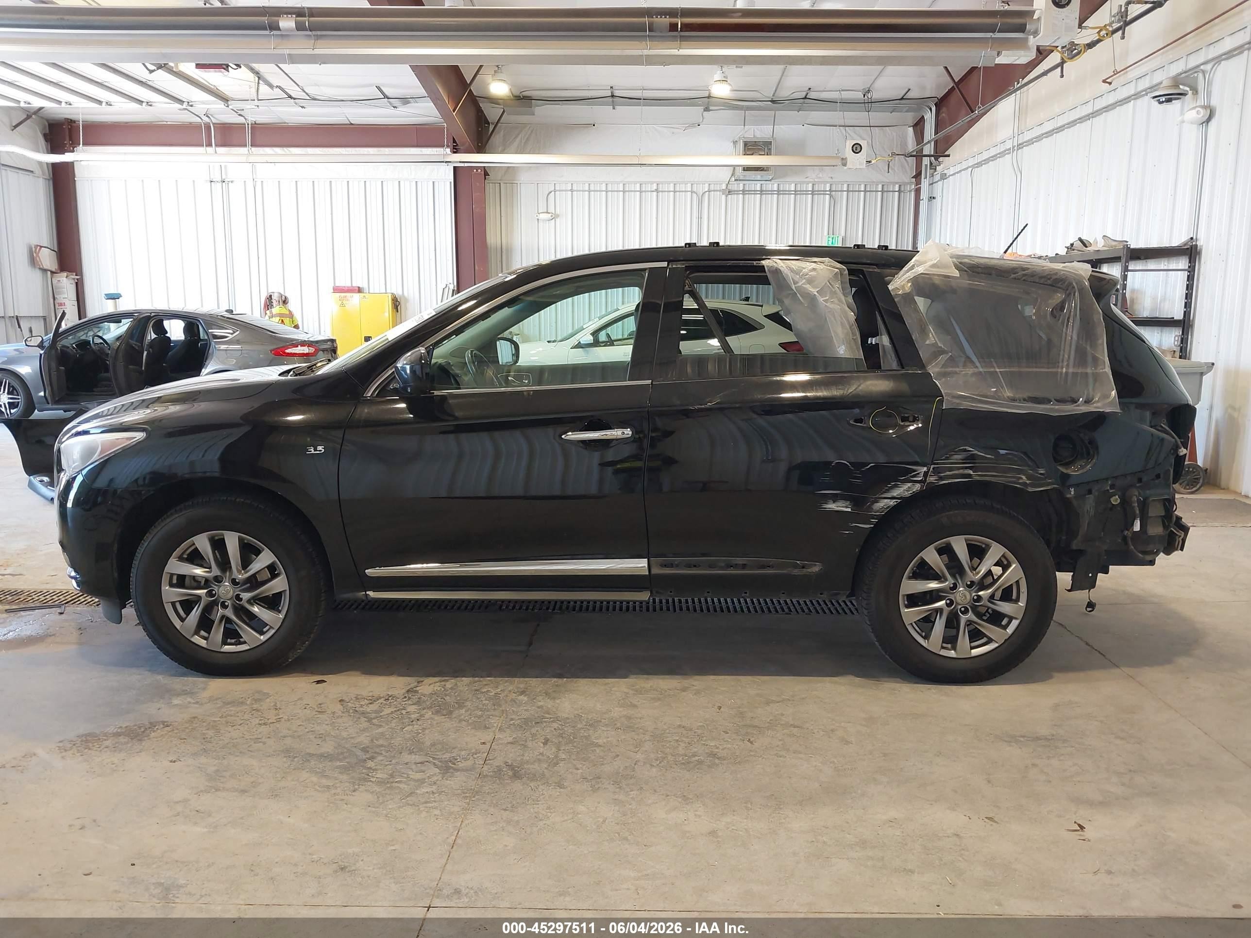 2015 Infiniti Qx60   Черный vin: 5N1AL0MM8FC508373