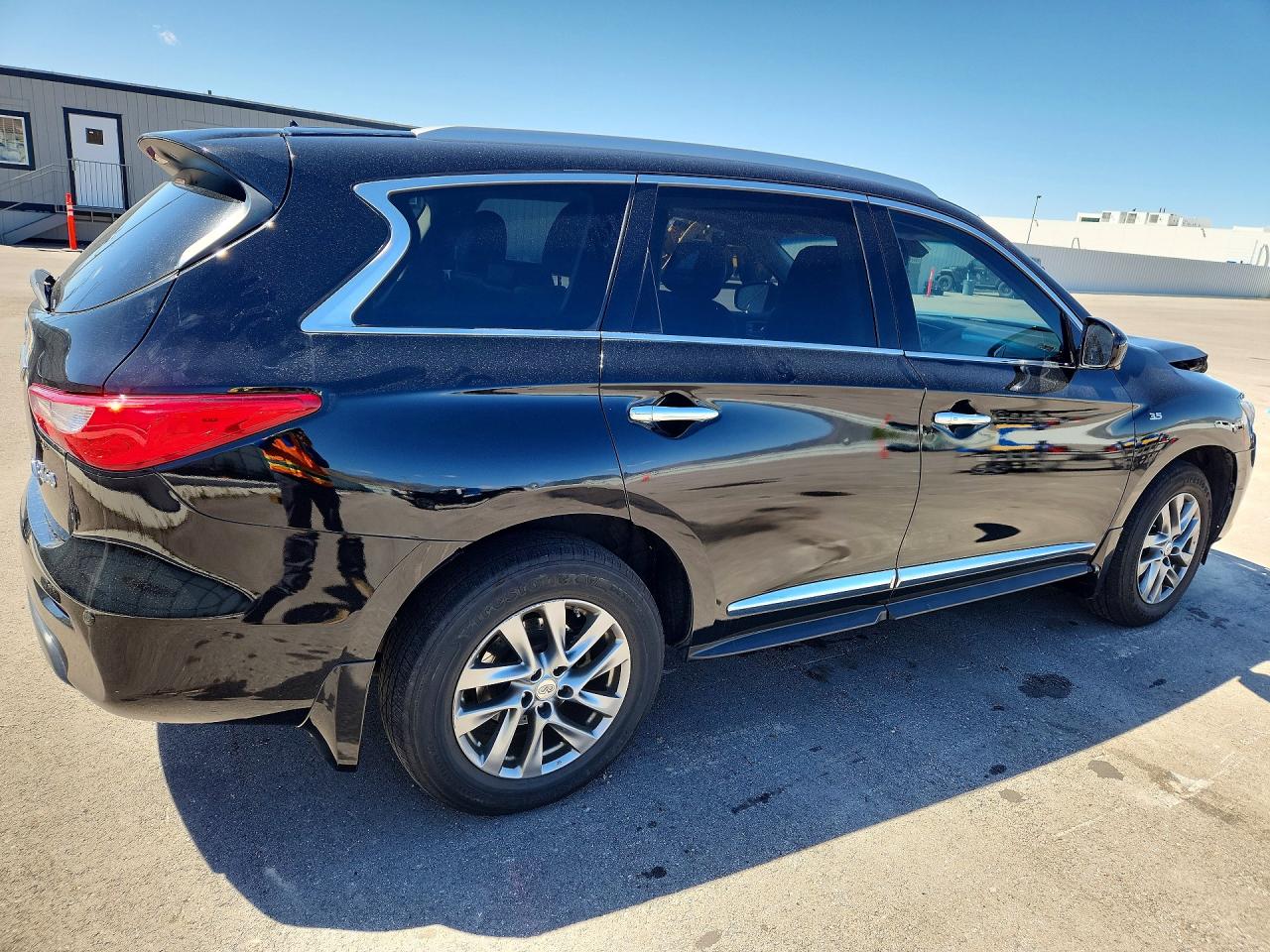 2015 Infiniti Qx60 Base Black vin: 5N1AL0MM8FC514206