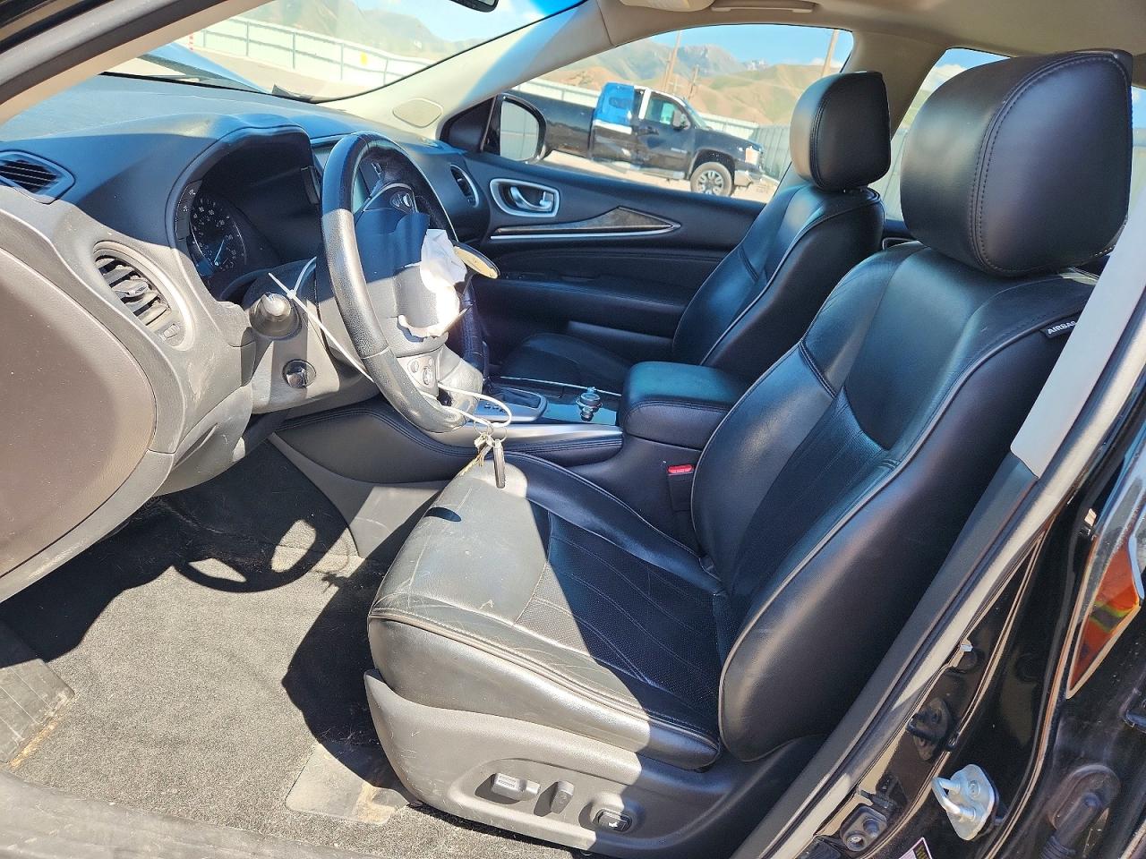 2015 Infiniti Qx60 Base Black vin: 5N1AL0MM8FC514206
