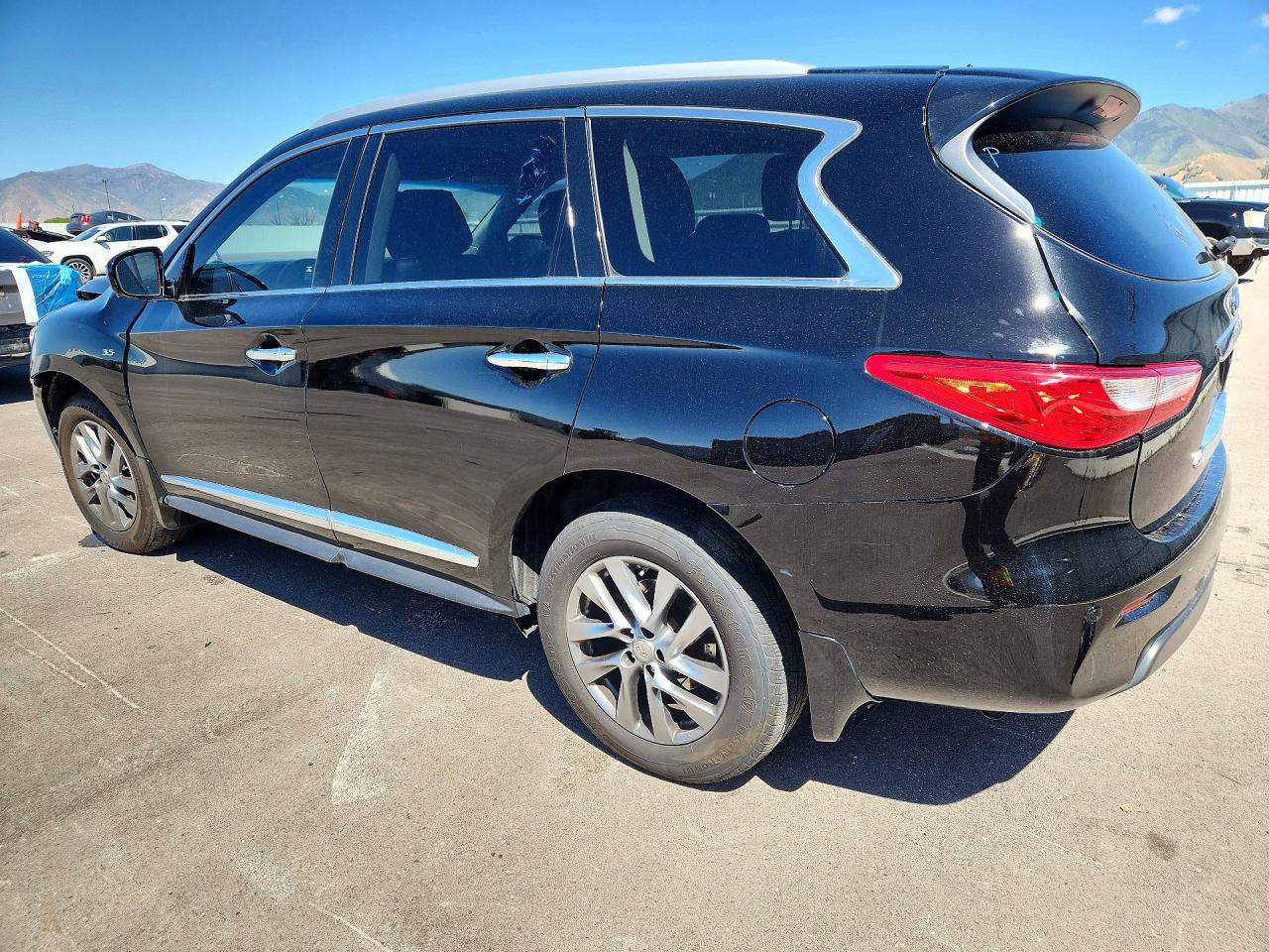 2015 Infiniti Qx60 Base Black vin: 5N1AL0MM8FC514206