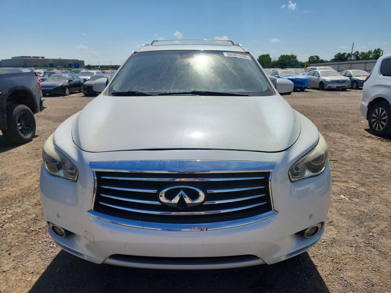 2015 Infiniti Qx60 Base Белый vin: 5N1AL0MM8FC518501