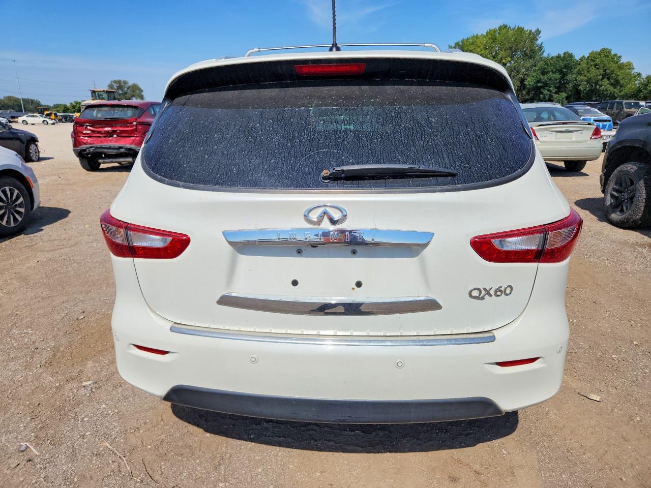 2015 Infiniti Qx60 Base Белый vin: 5N1AL0MM8FC518501