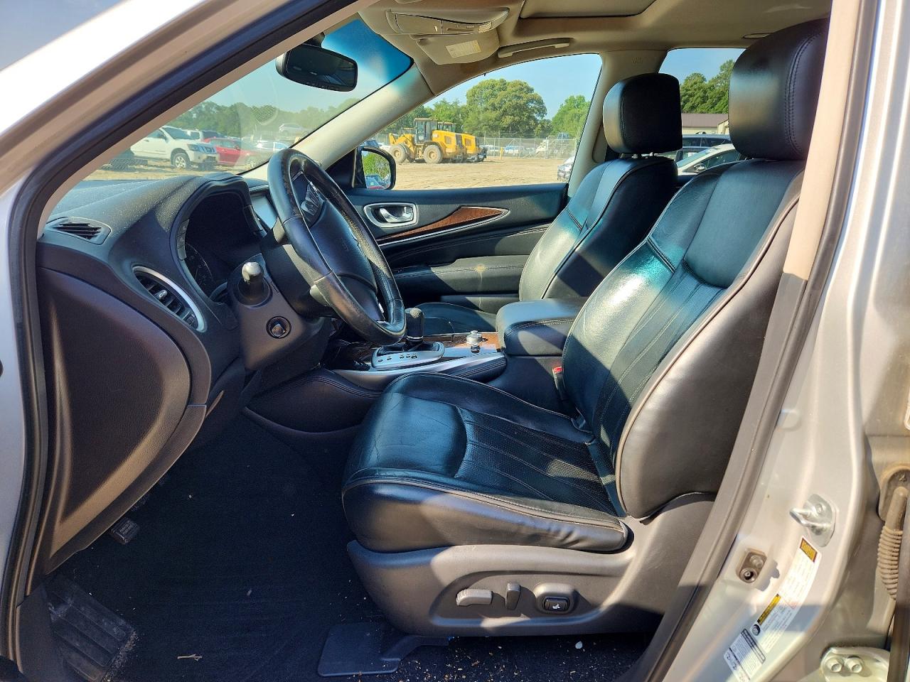 2015 Infiniti Qx60 Base Silver vin: 5N1AL0MM8FC522189