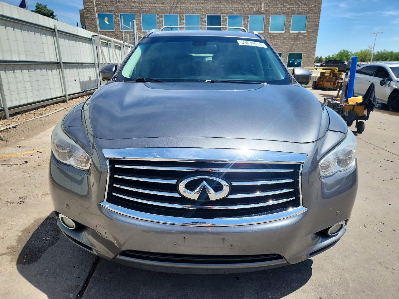 2015 Infiniti Qx60 Base Gray vin: 5N1AL0MM8FC530812