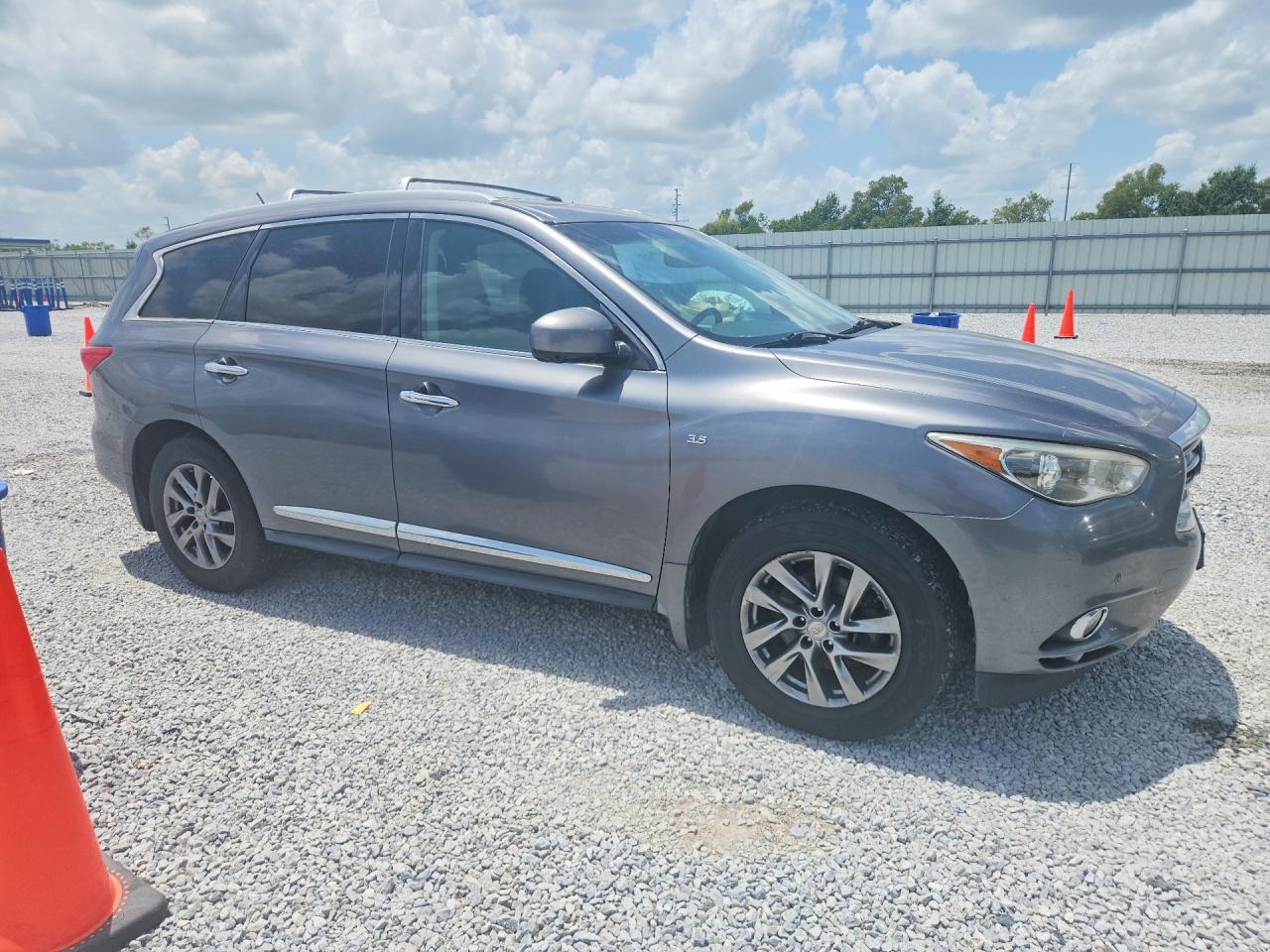 2015 Infiniti Qx60 Base Серый vin: 5N1AL0MM8FC531958