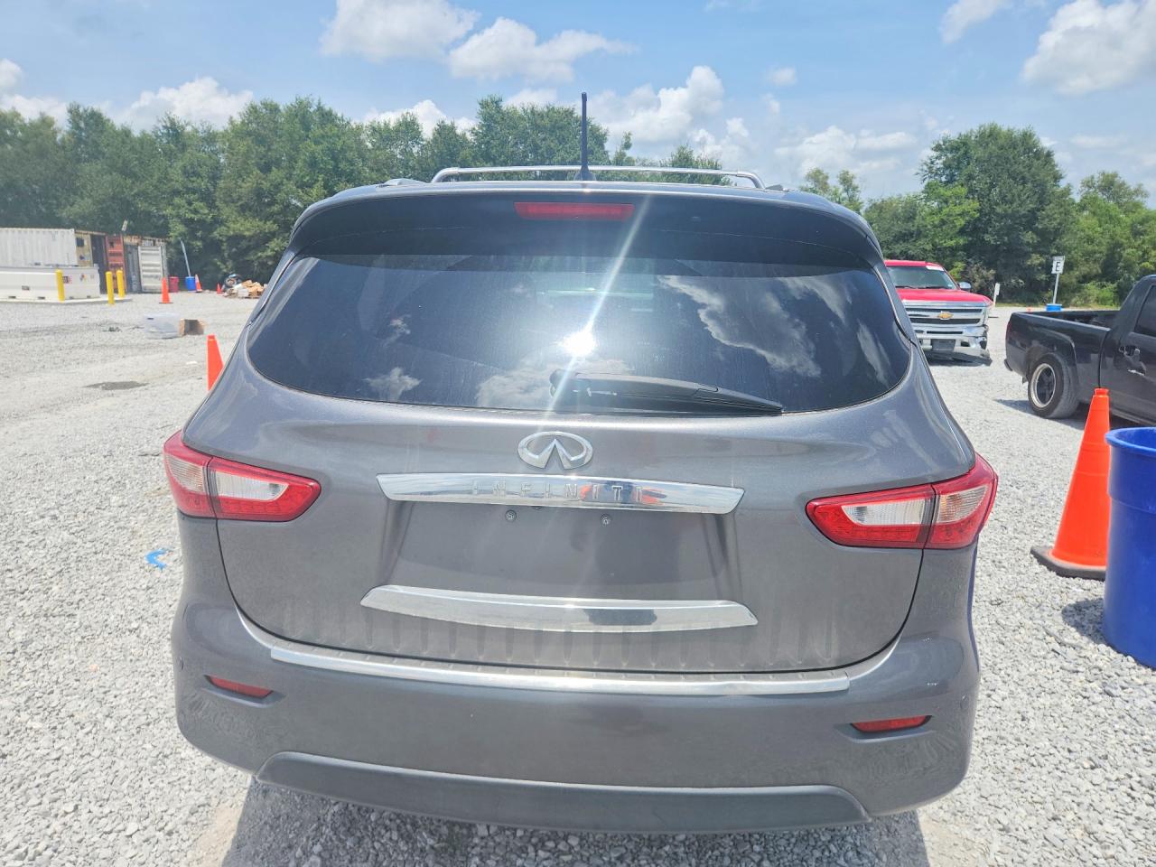 2015 Infiniti Qx60 Base Серый vin: 5N1AL0MM8FC531958