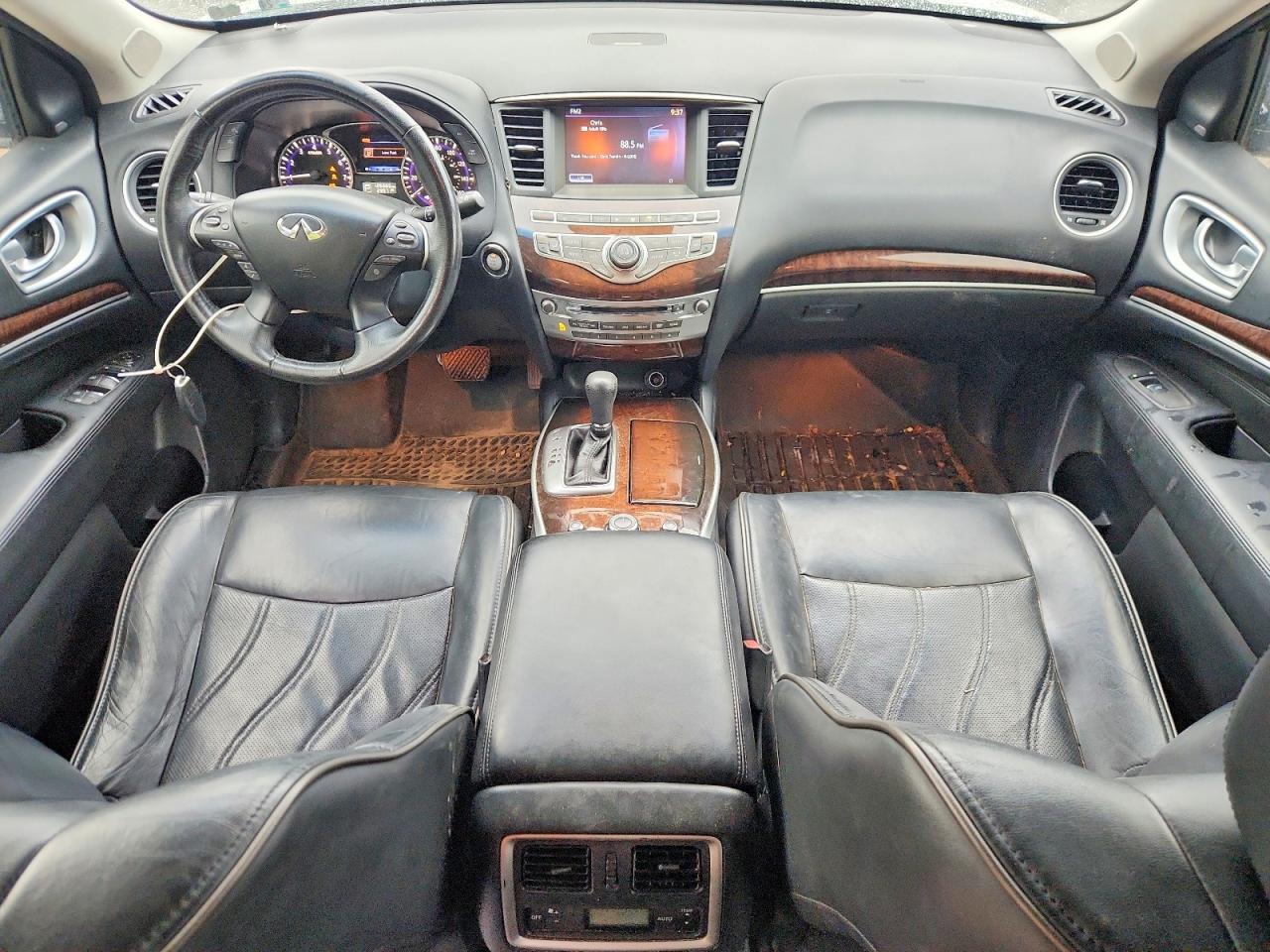 2015 Infiniti Qx60 Base Белый vin: 5N1AL0MM8FC534360