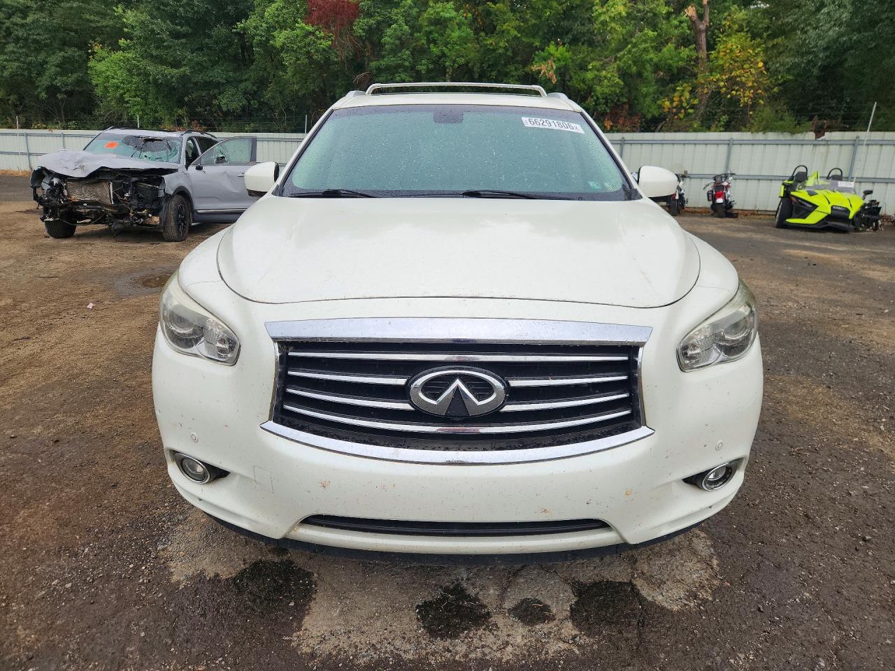 2015 Infiniti Qx60 Base Белый vin: 5N1AL0MM8FC534360