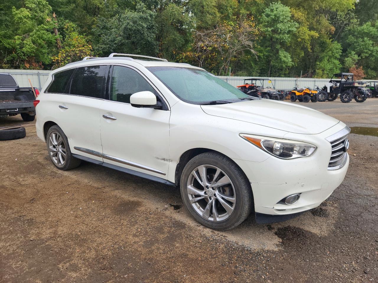 2015 Infiniti Qx60 Base Белый vin: 5N1AL0MM8FC534360