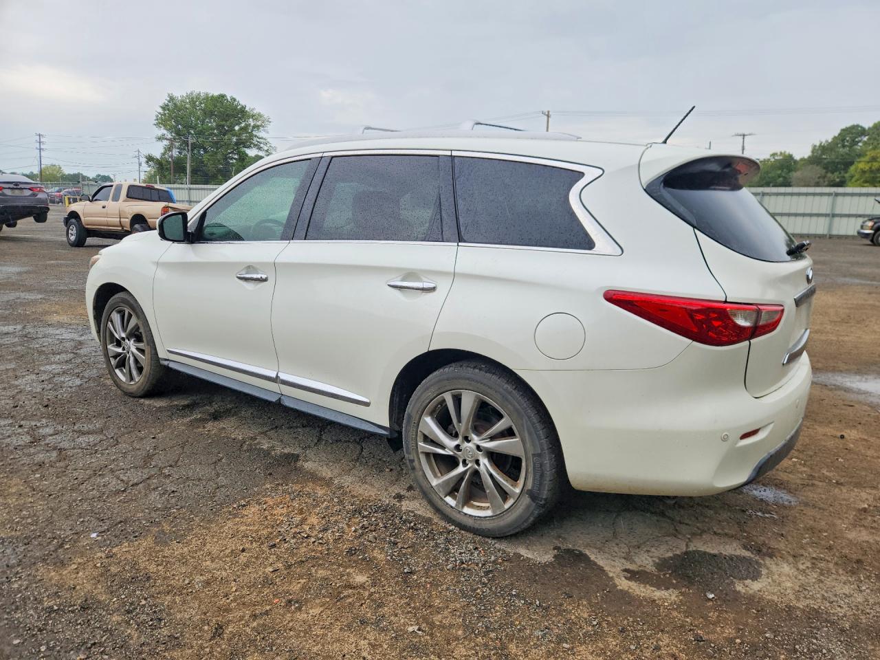 2015 Infiniti Qx60 Base Белый vin: 5N1AL0MM8FC534360
