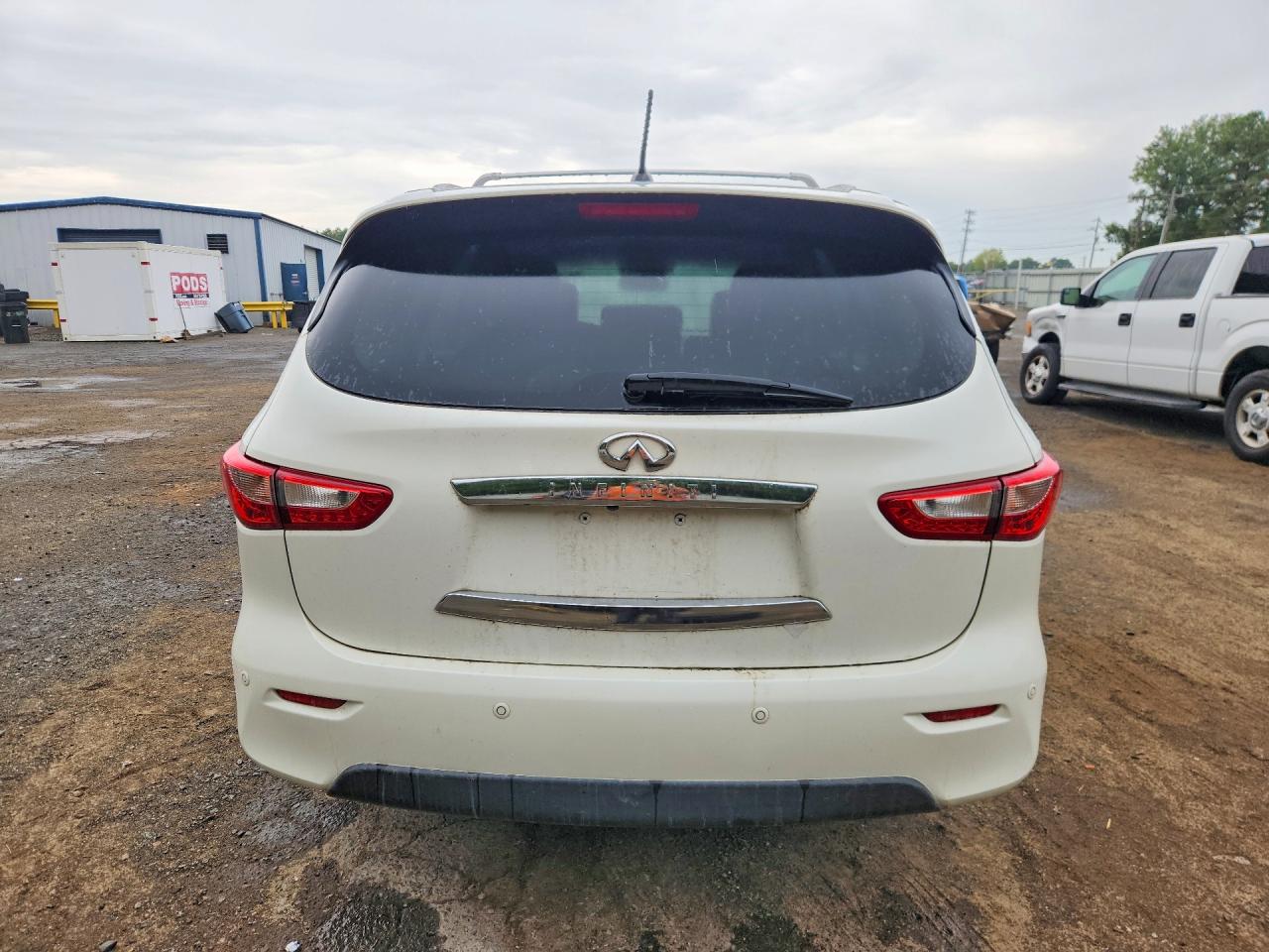 2015 Infiniti Qx60 Base Белый vin: 5N1AL0MM8FC534360