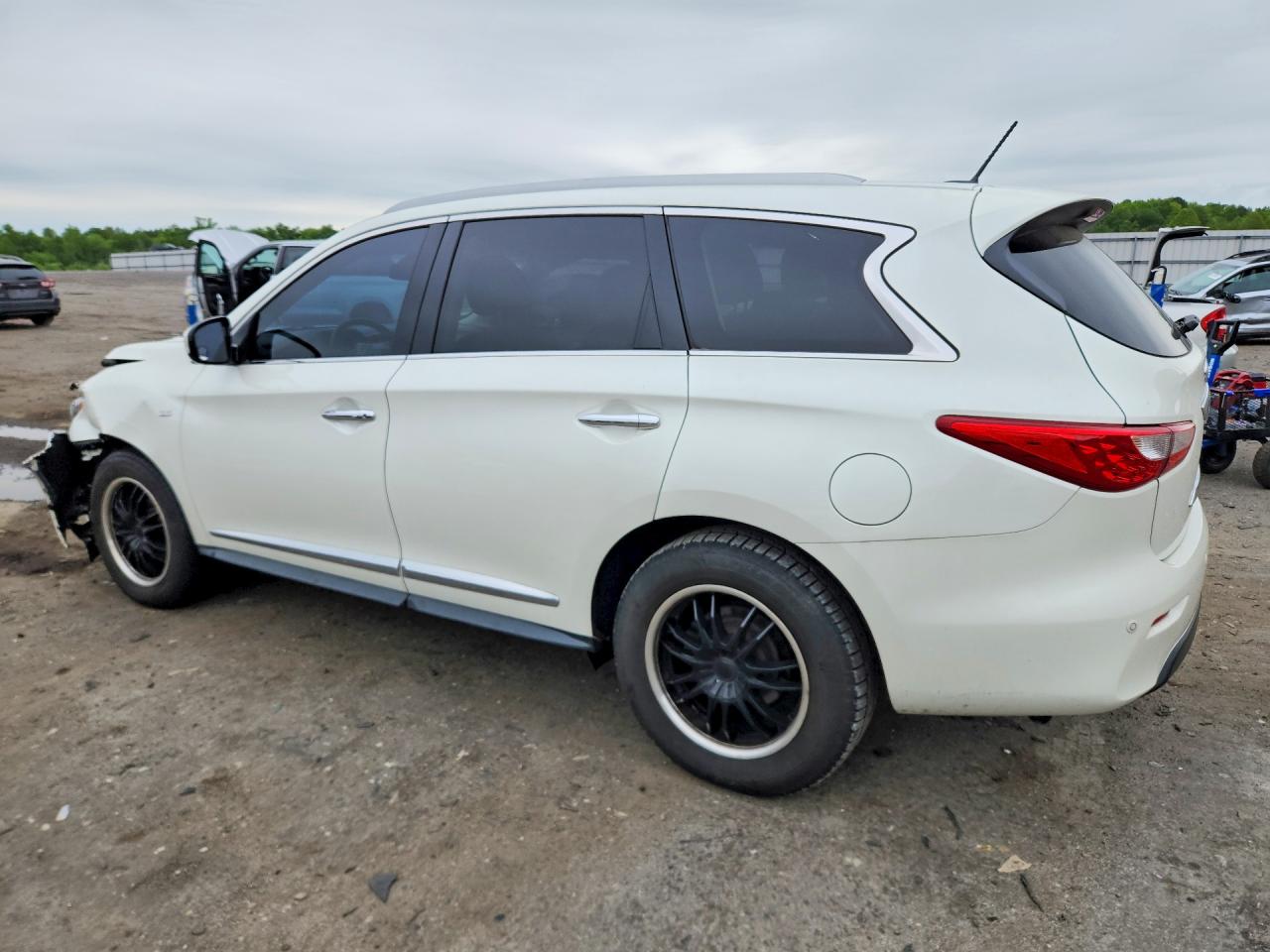 2015 Infiniti Qx60 Base Белый vin: 5N1AL0MM8FC546461