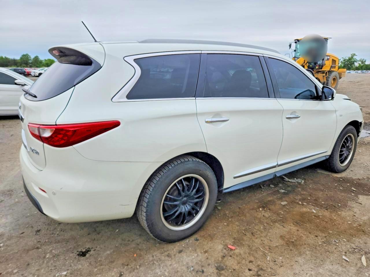 2015 Infiniti Qx60 Base Белый vin: 5N1AL0MM8FC546461
