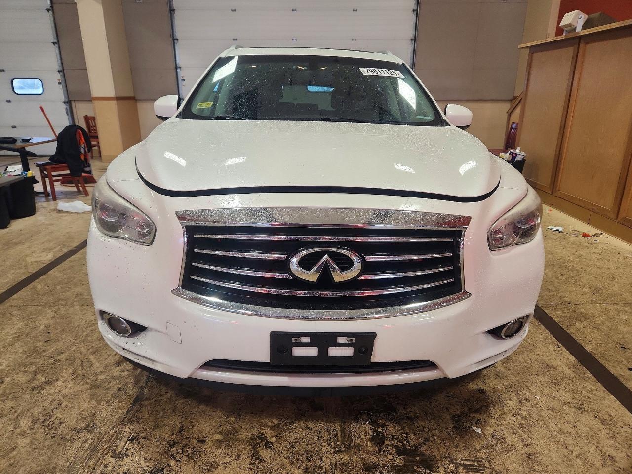 2015 Infiniti Qx60 Base White vin: 5N1AL0MM8FC546993
