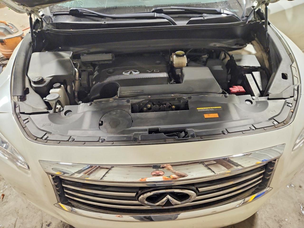 2015 Infiniti Qx60 Base Beige vin: 5N1AL0MM8FC547934
