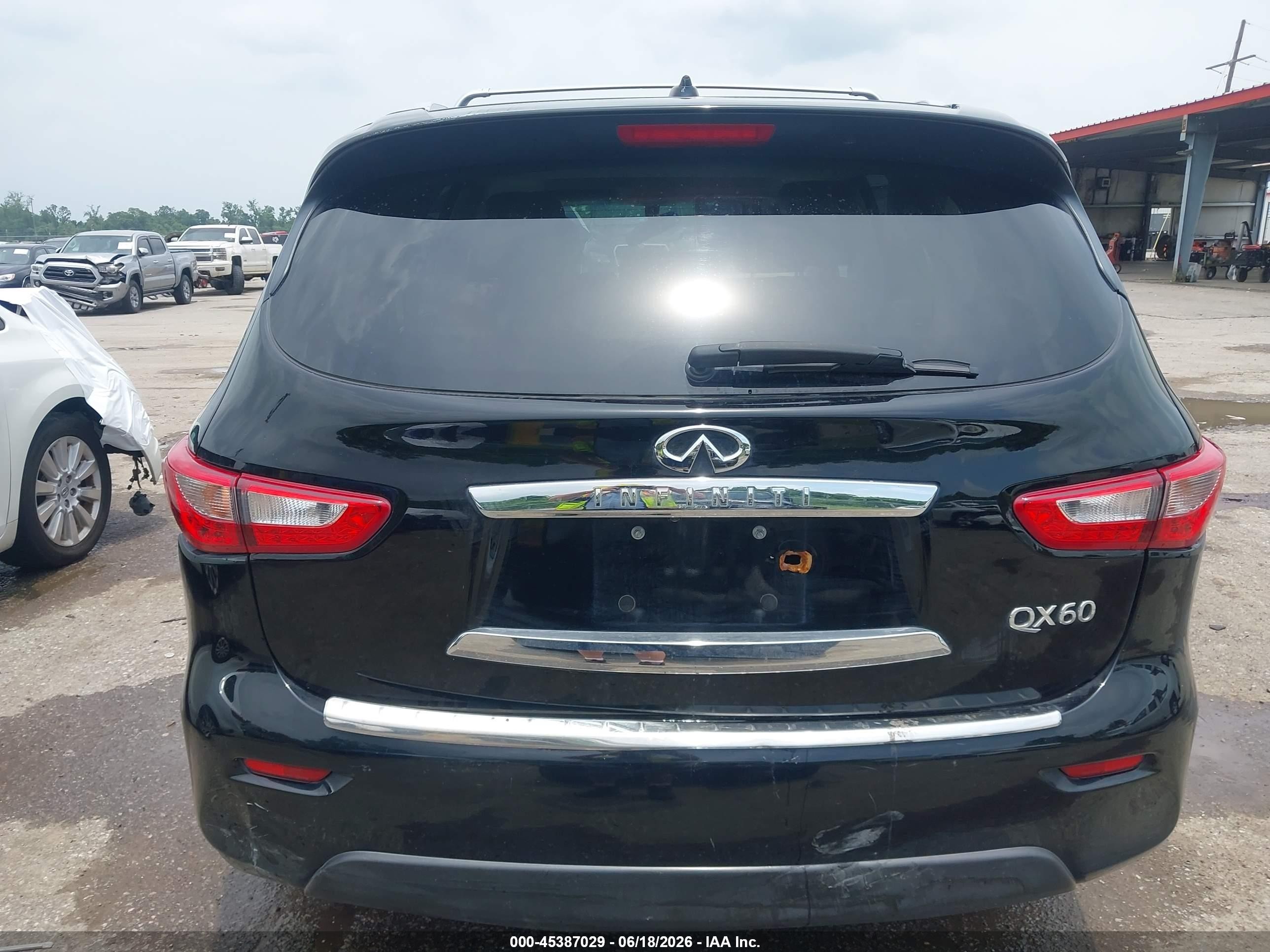 2015 Infiniti Qx60   Black vin: 5N1AL0MM8FC550316