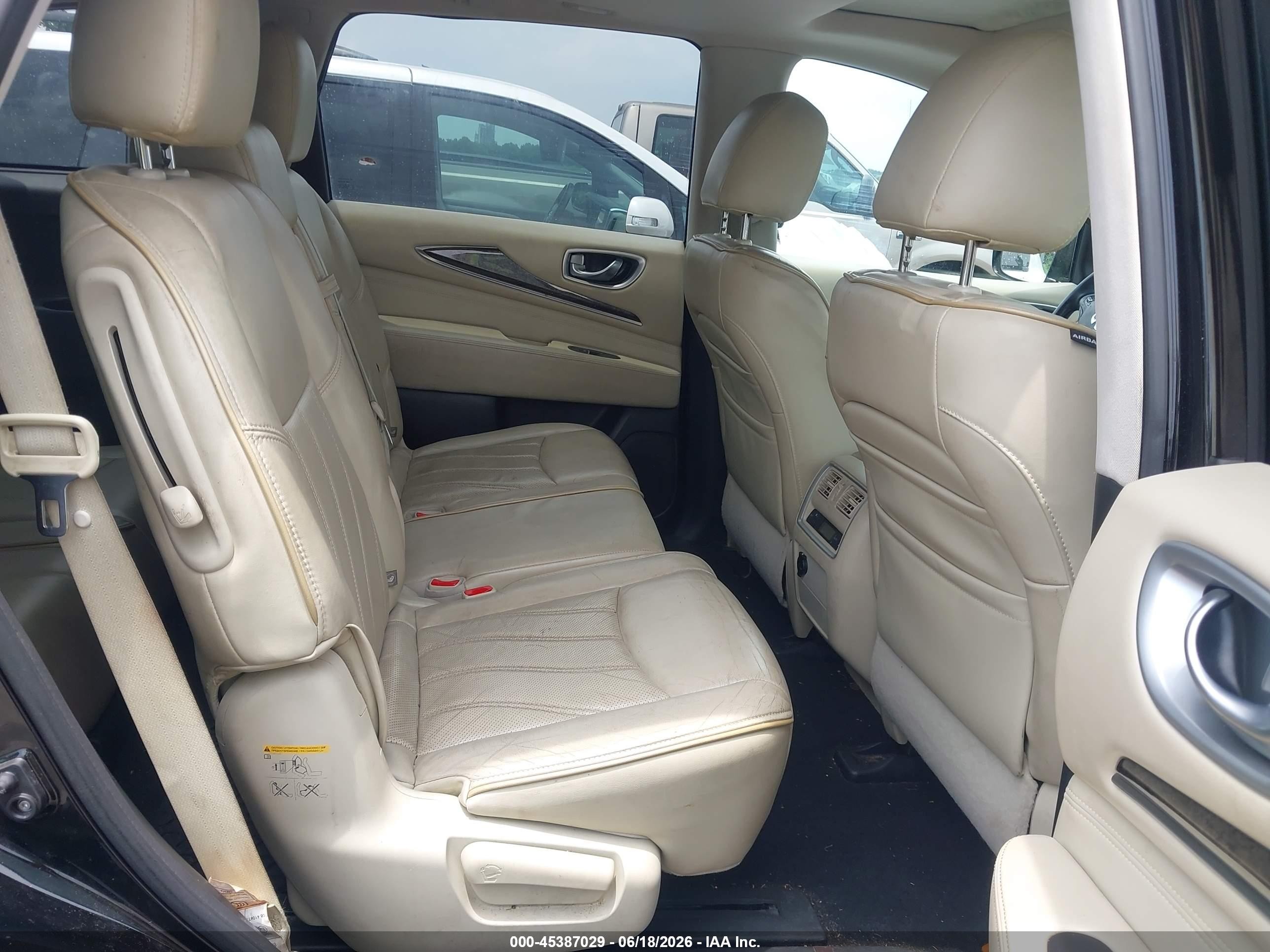 2015 Infiniti Qx60   Black vin: 5N1AL0MM8FC550316