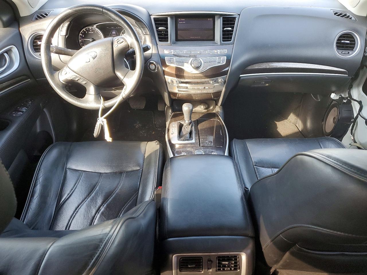 2015 Infiniti Qx60 Base White vin: 5N1AL0MM8FC550557