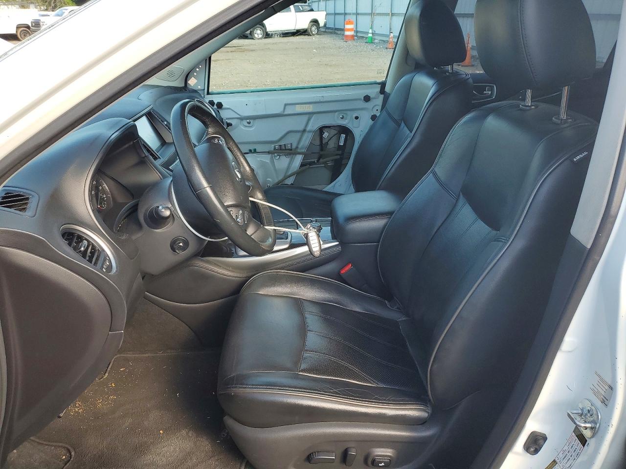 2015 Infiniti Qx60 Base White vin: 5N1AL0MM8FC550557
