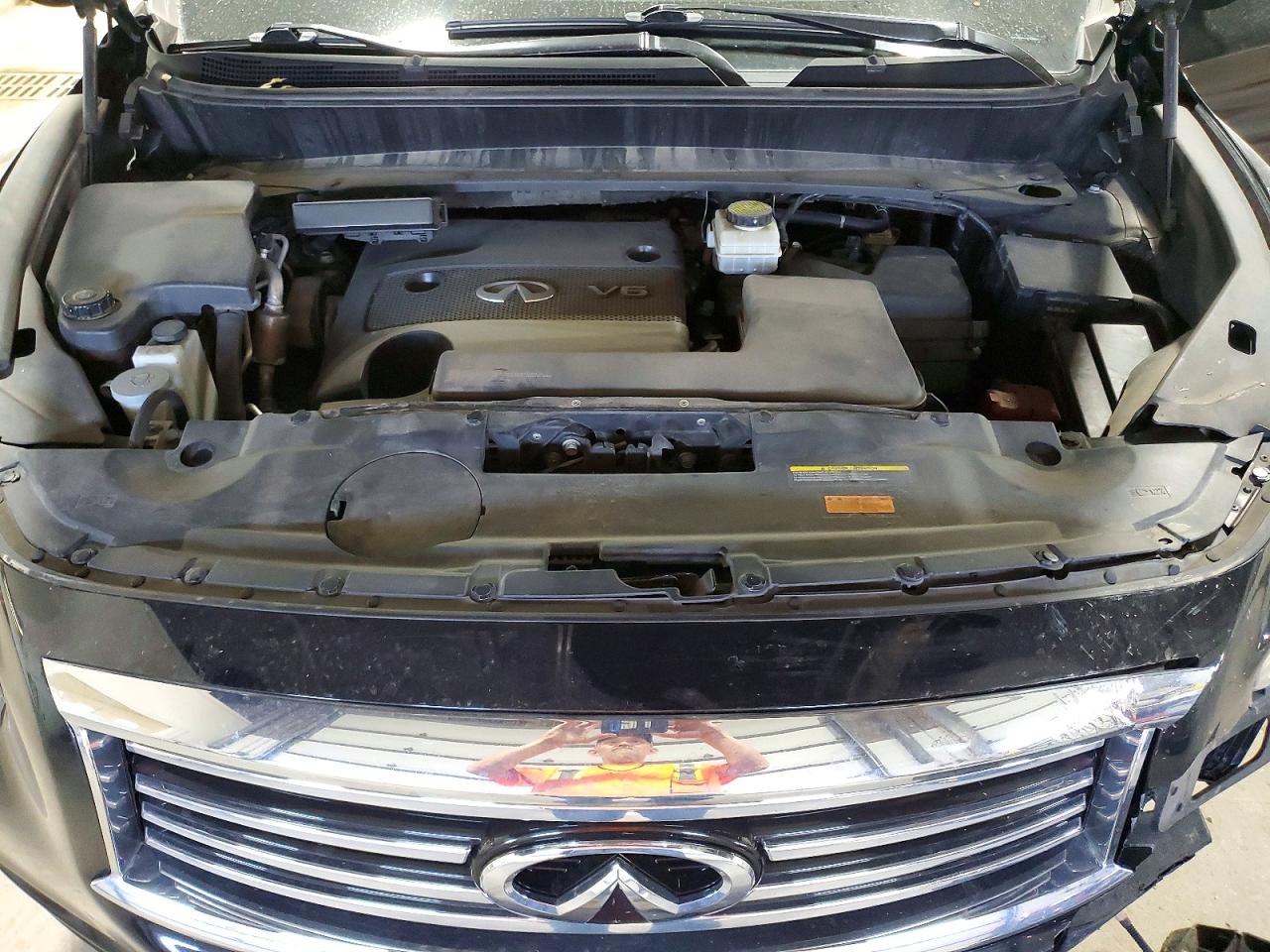 2015 Infiniti Qx60 Base Black vin: 5N1AL0MM8FC555337