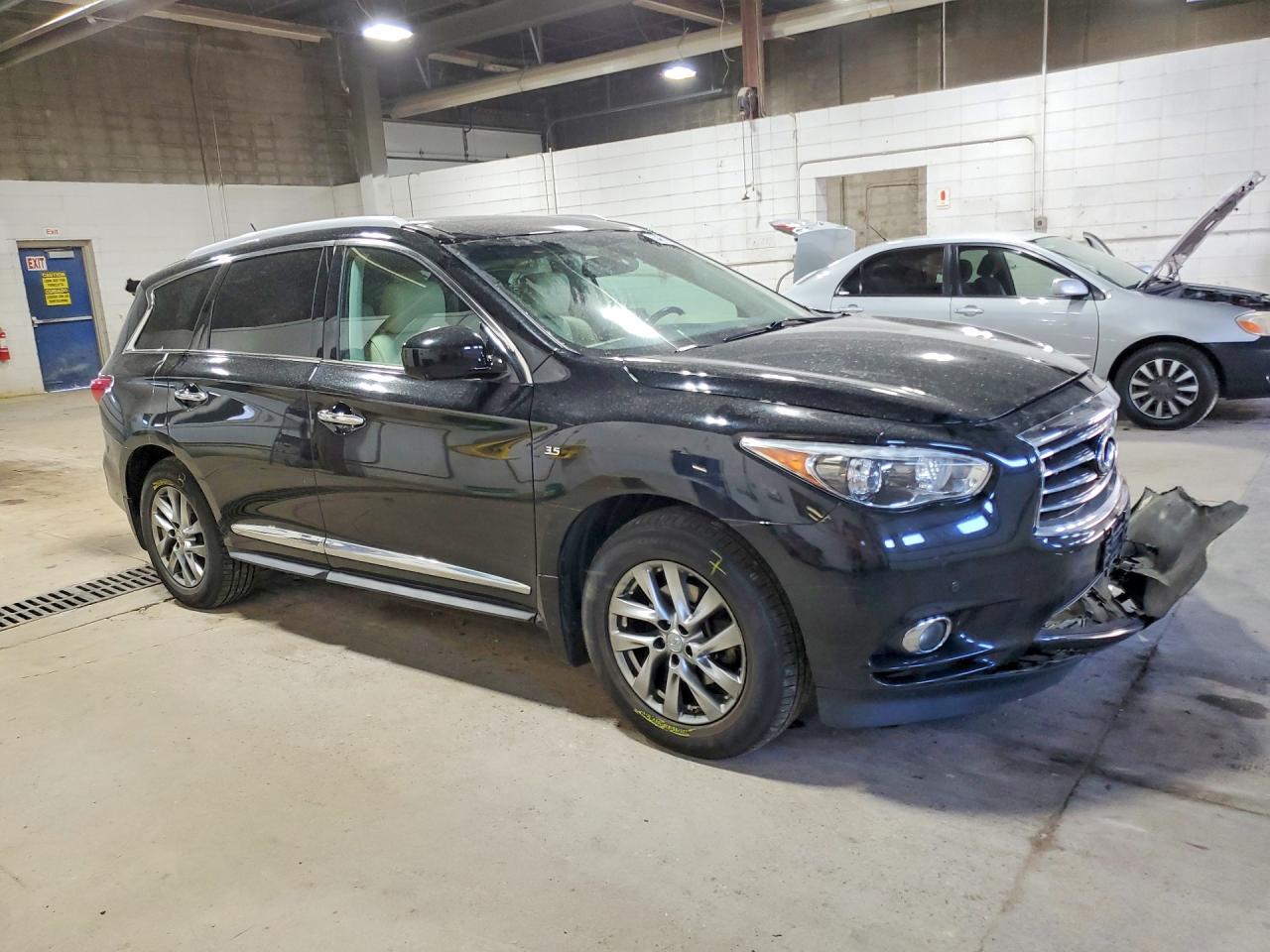2015 Infiniti Qx60 Base Black vin: 5N1AL0MM8FC555337