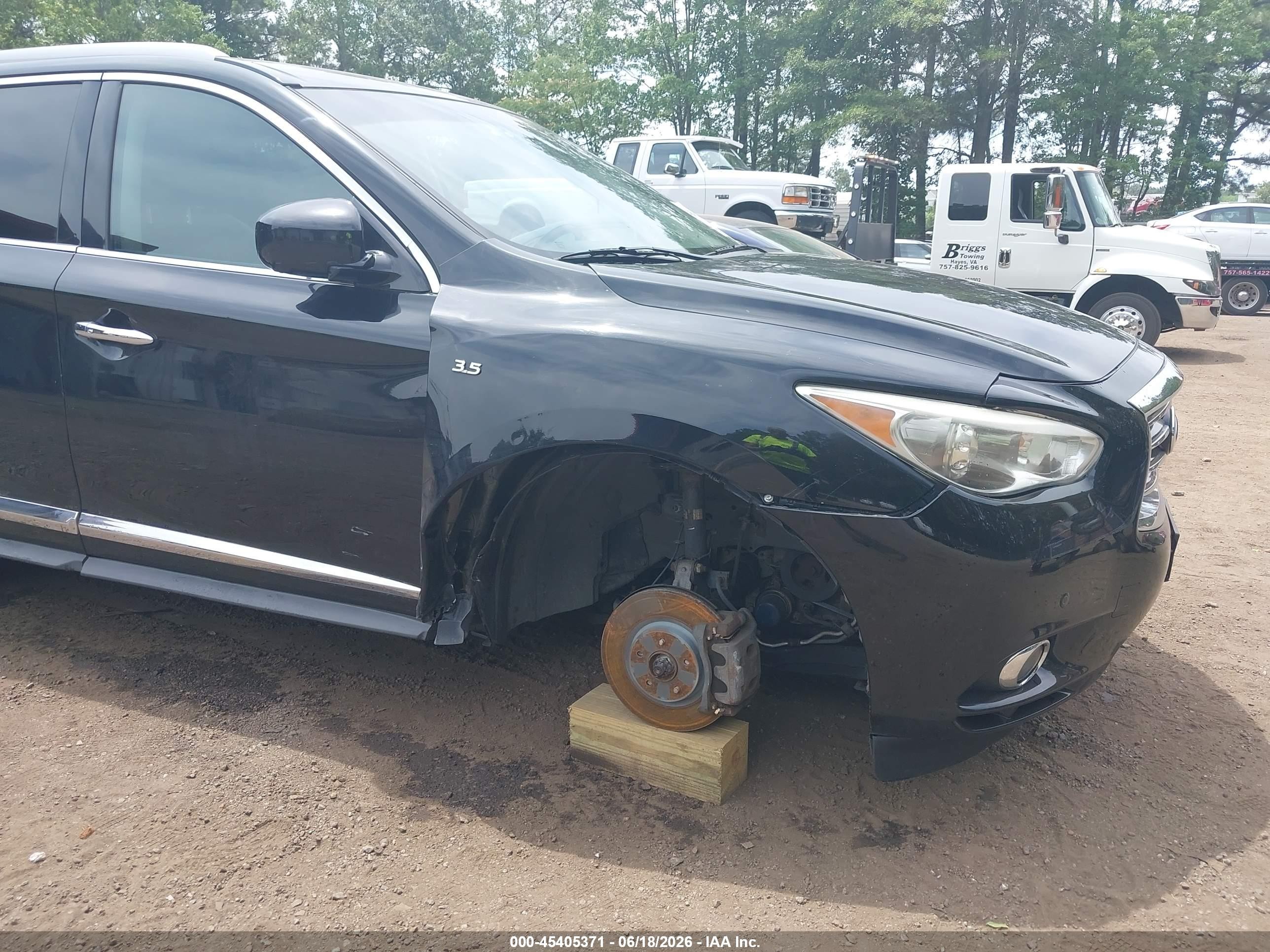 2015 Infiniti Qx60   Black vin: 5N1AL0MM8FC560148
