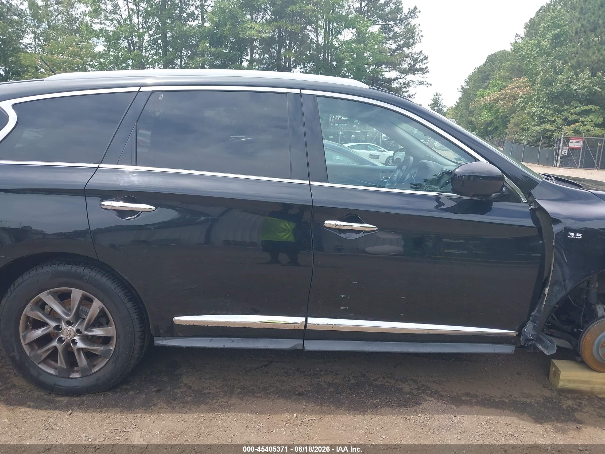 2015 Infiniti Qx60   Black vin: 5N1AL0MM8FC560148