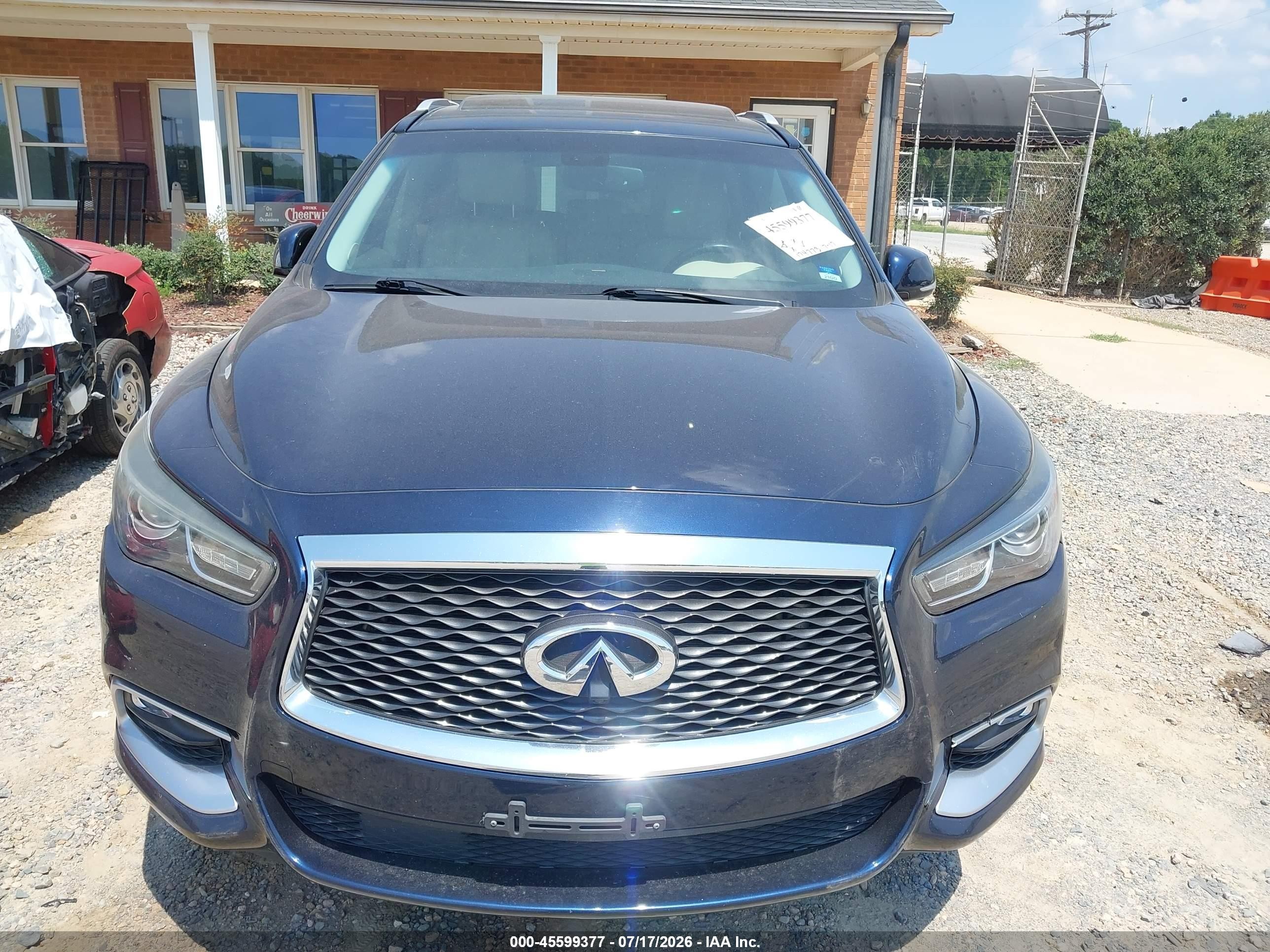 2016 Infiniti Qx60   Blue vin: 5N1AL0MM8GC508228