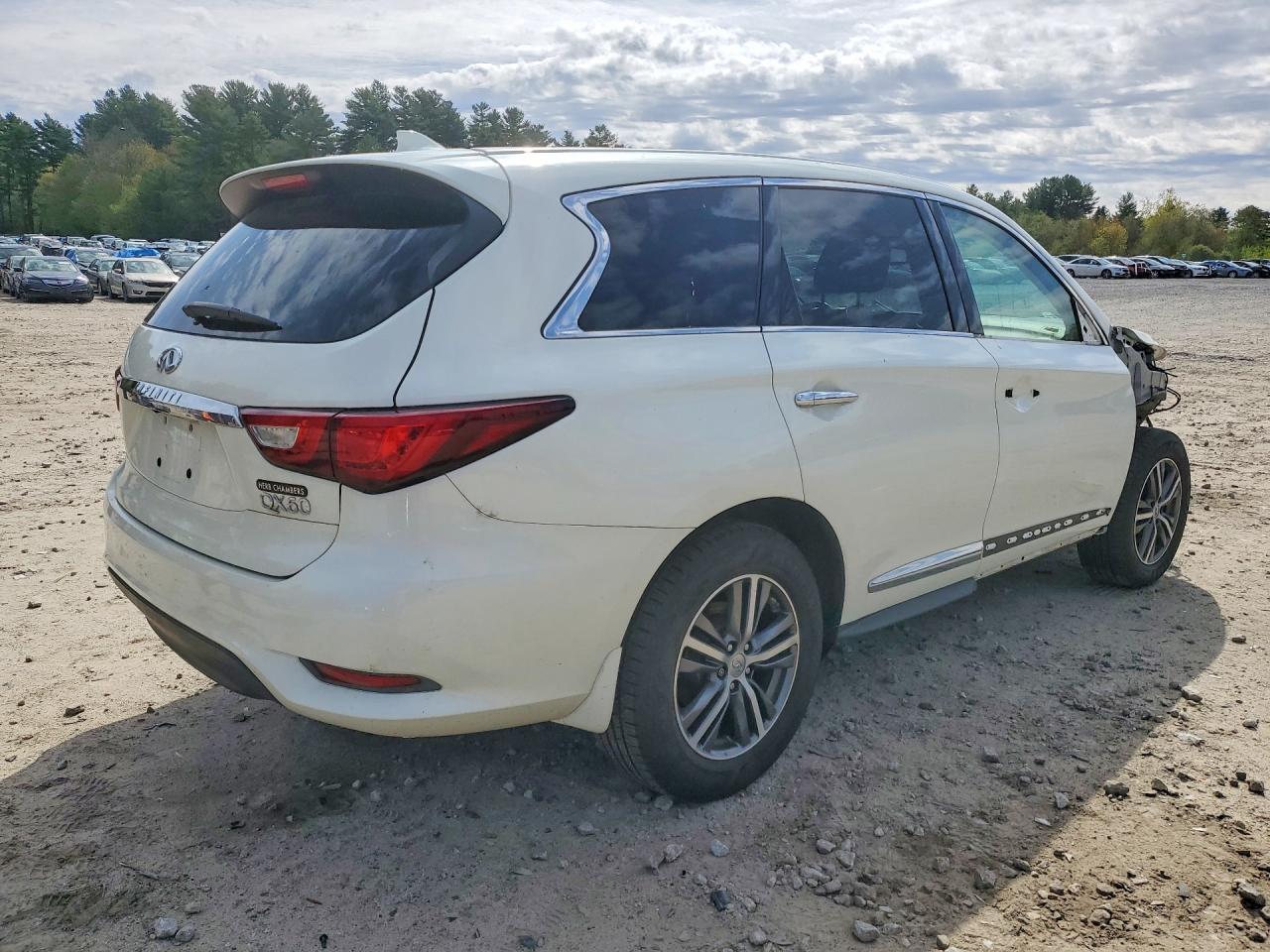 2016 Infiniti Qx60 Base White vin: 5N1AL0MM8GC513347