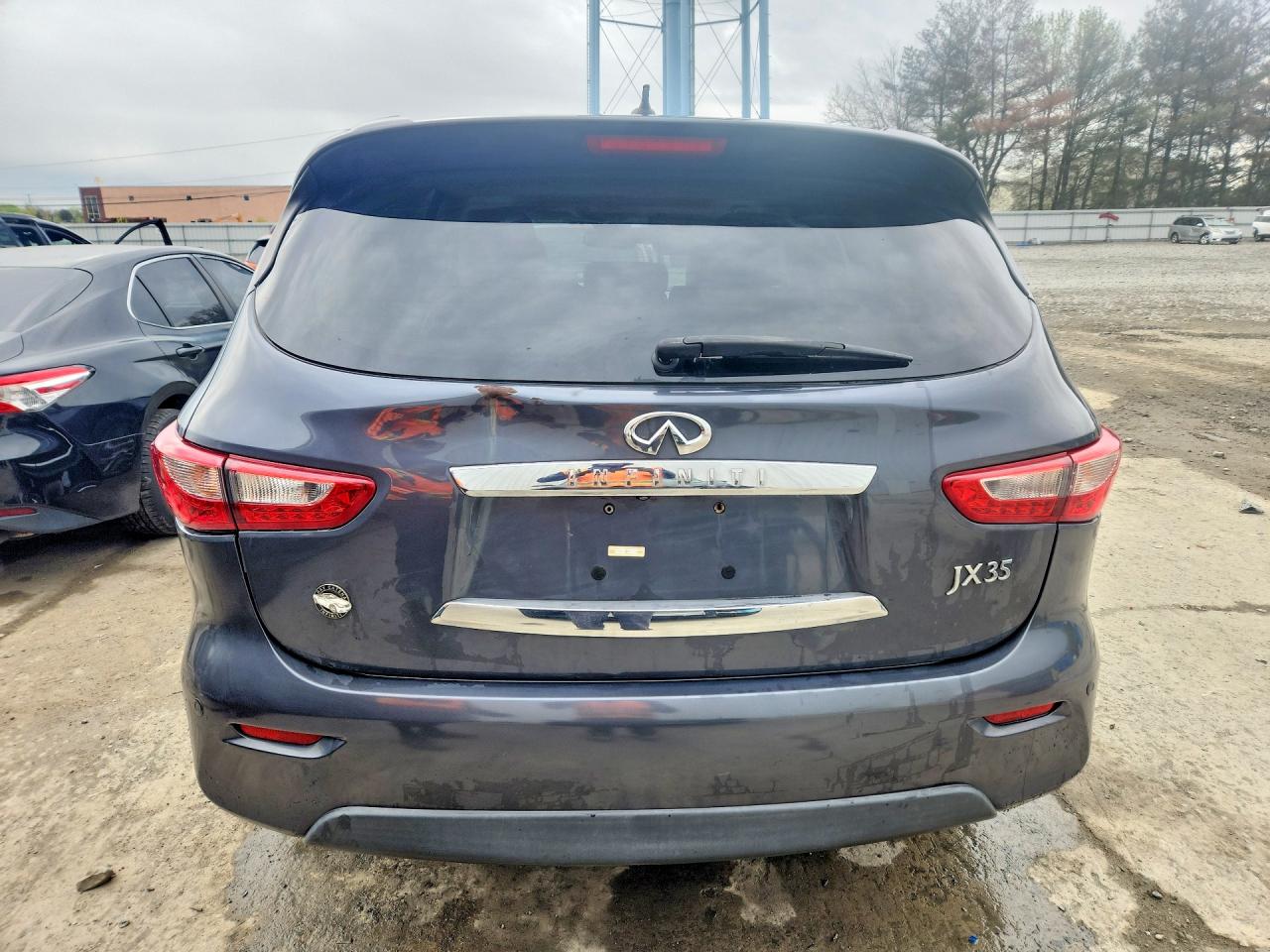 2013 Infiniti Jx35 Base Gray vin: 5N1AL0MM9DC305005