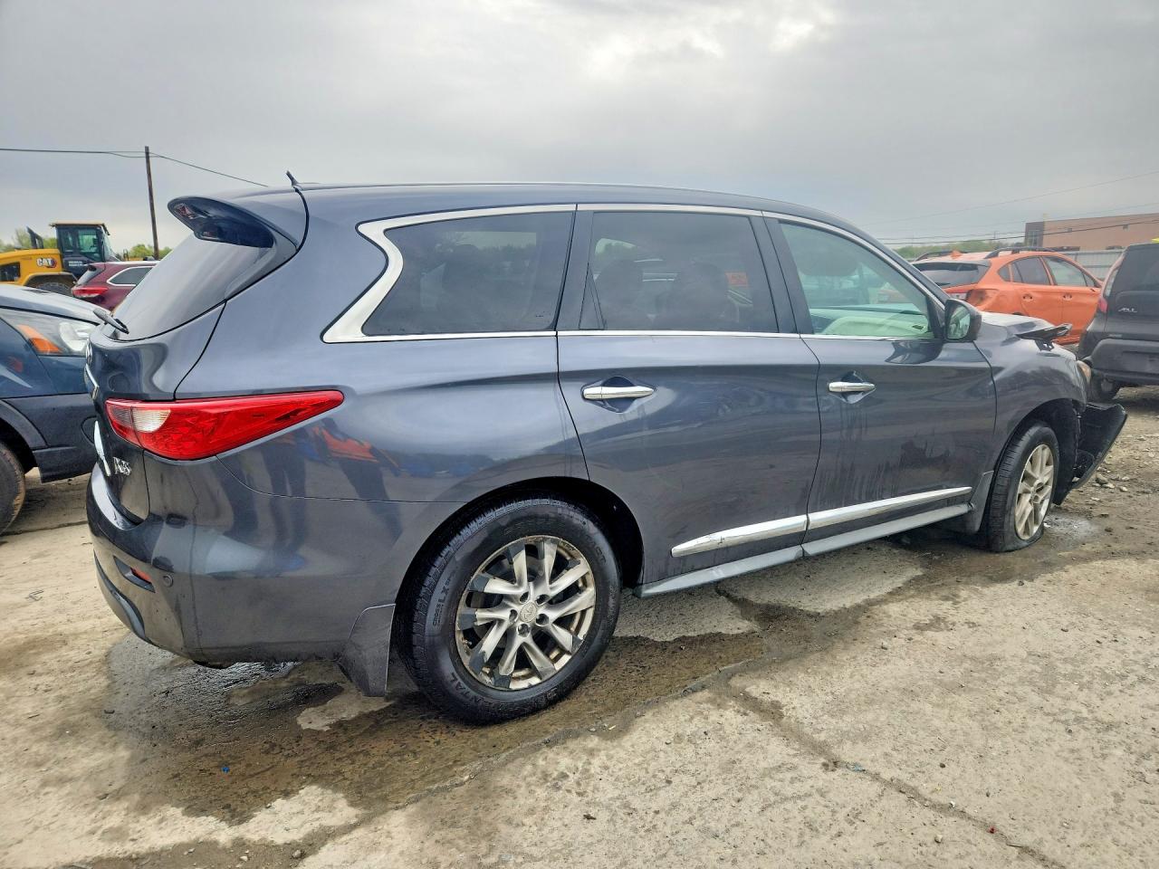 2013 Infiniti Jx35 Base Gray vin: 5N1AL0MM9DC305005