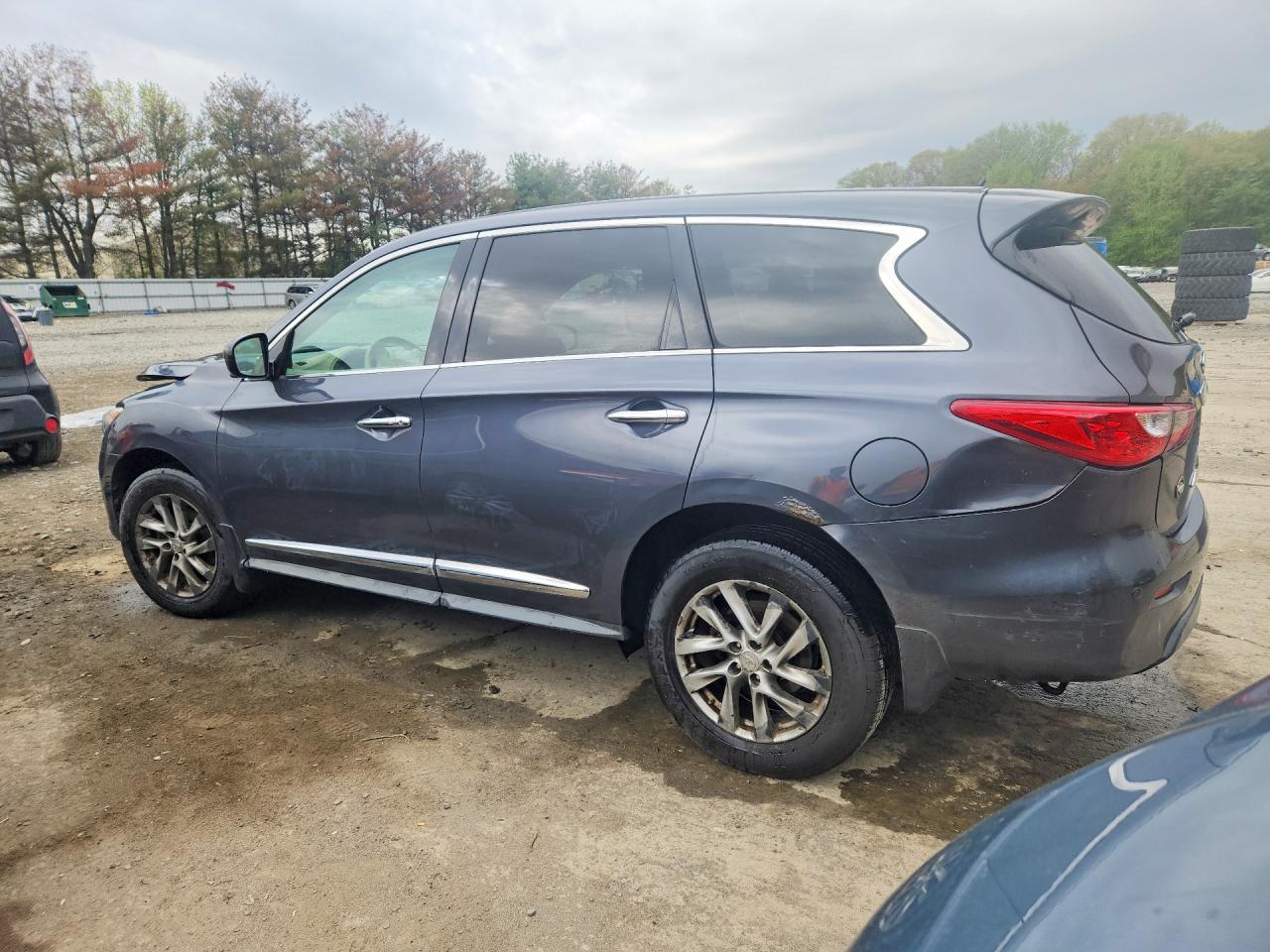 2013 Infiniti Jx35 Base Gray vin: 5N1AL0MM9DC305005