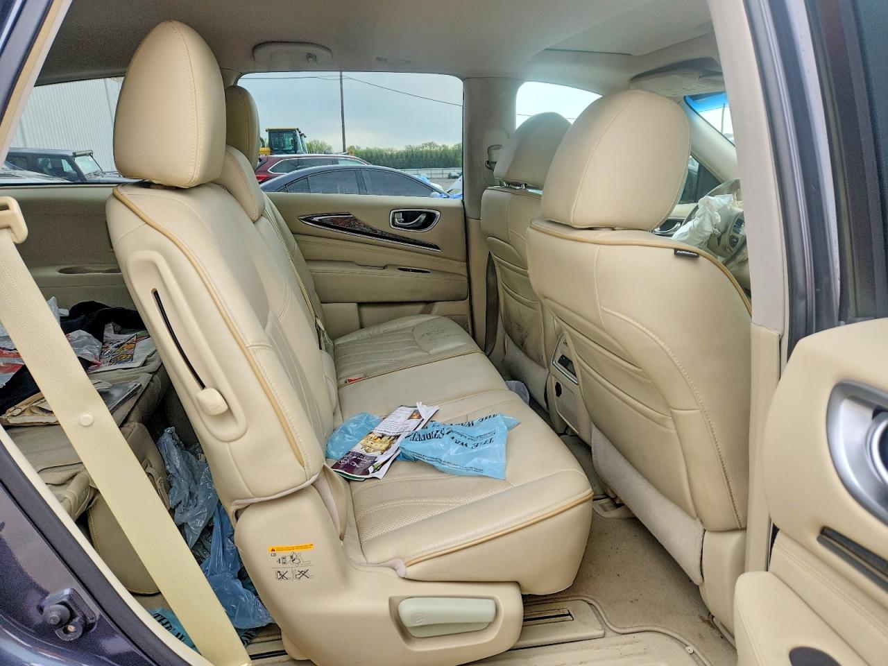 2013 Infiniti Jx35 Base Gray vin: 5N1AL0MM9DC305005