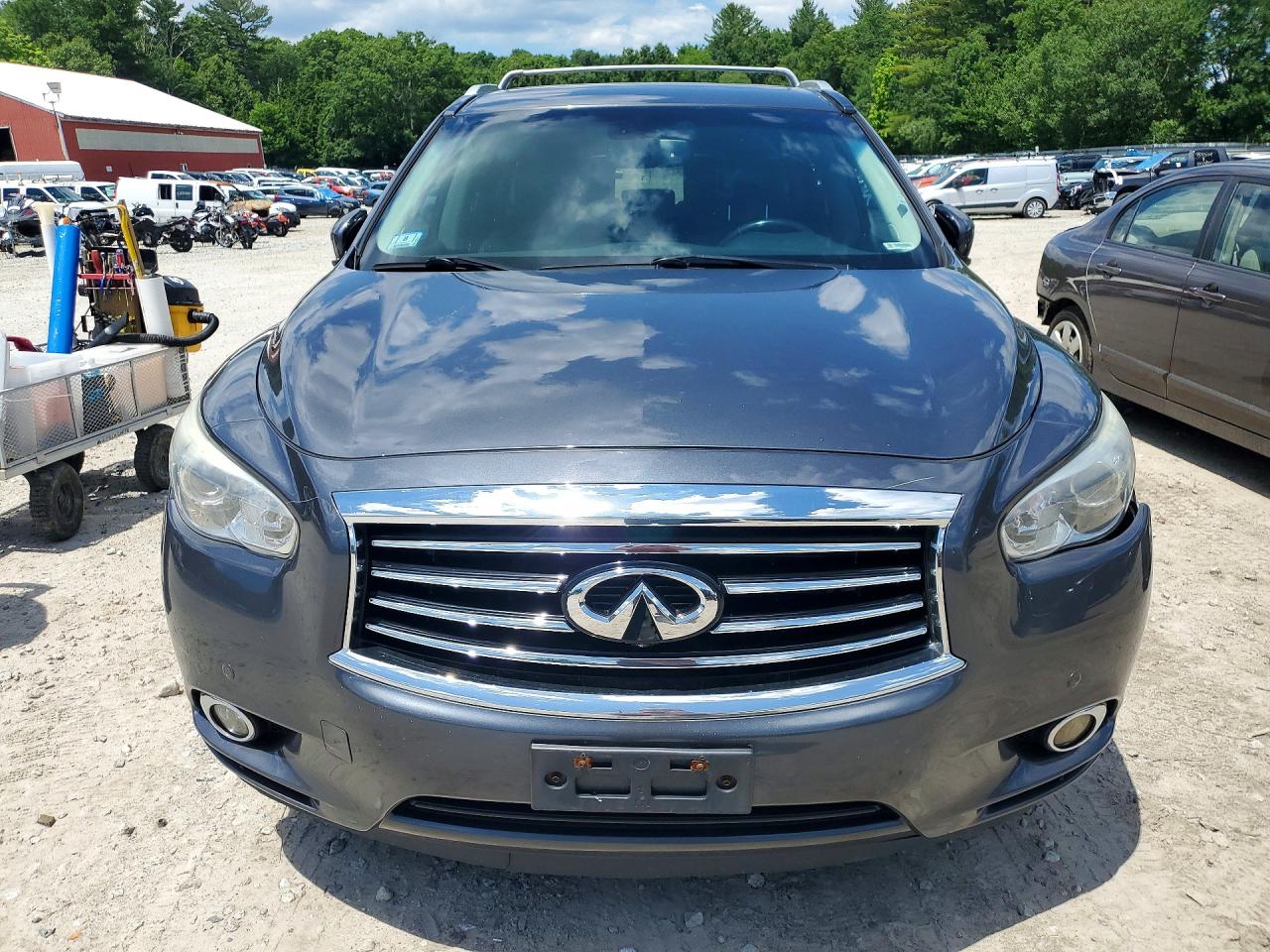 2013 Infiniti Jx35 Base Charcoal vin: 5N1AL0MM9DC305697
