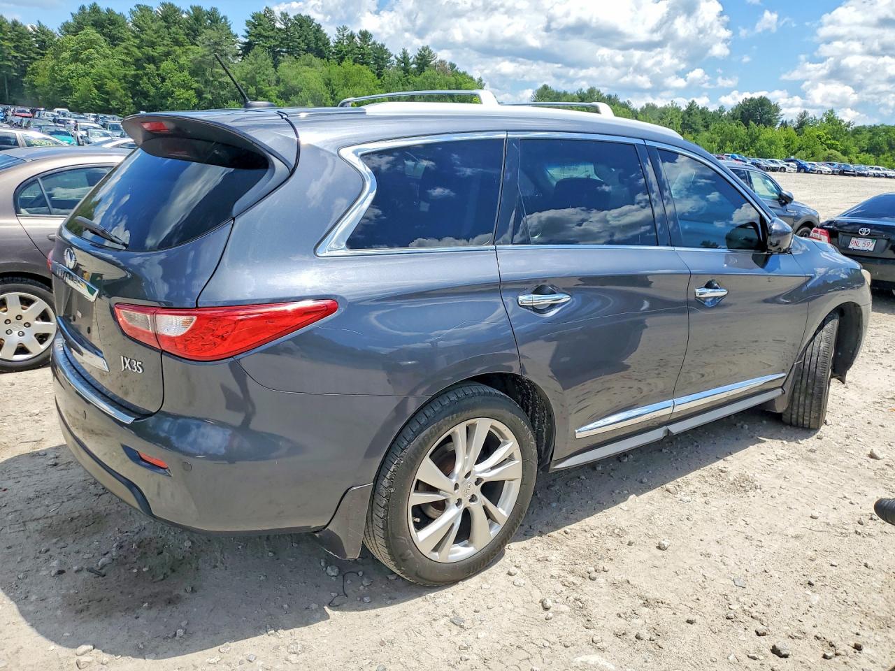 2013 Infiniti Jx35 Base Charcoal vin: 5N1AL0MM9DC305697