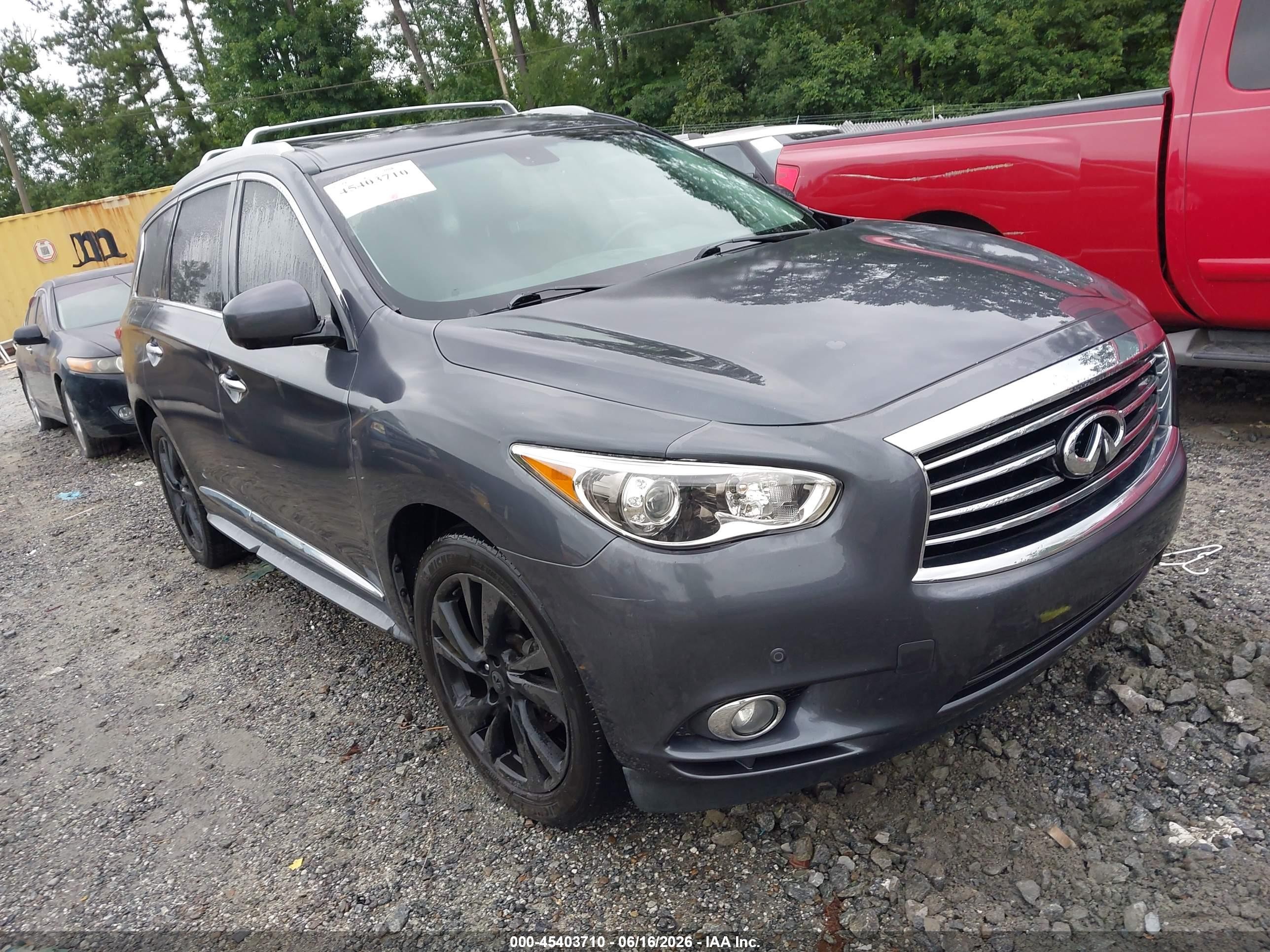 2013 Infiniti Jx35   Black vin: 5N1AL0MM9DC308616