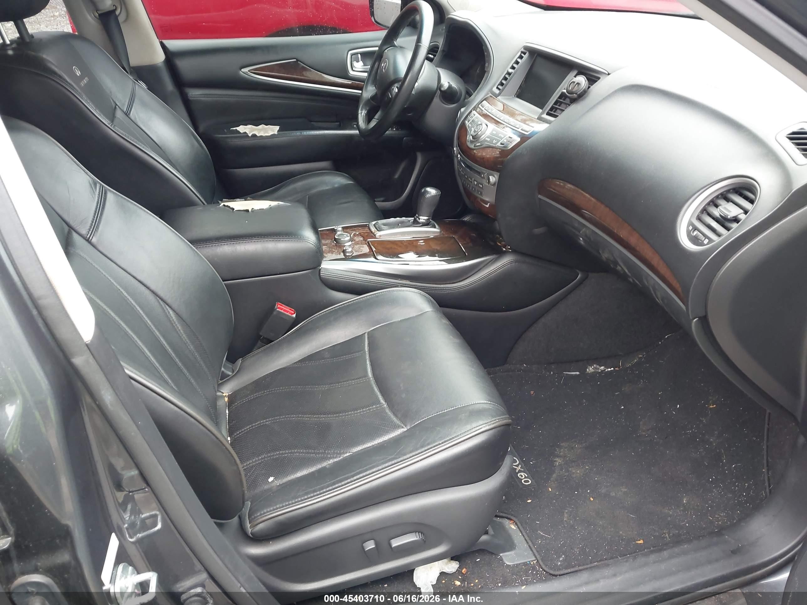2013 Infiniti Jx35   Black vin: 5N1AL0MM9DC308616