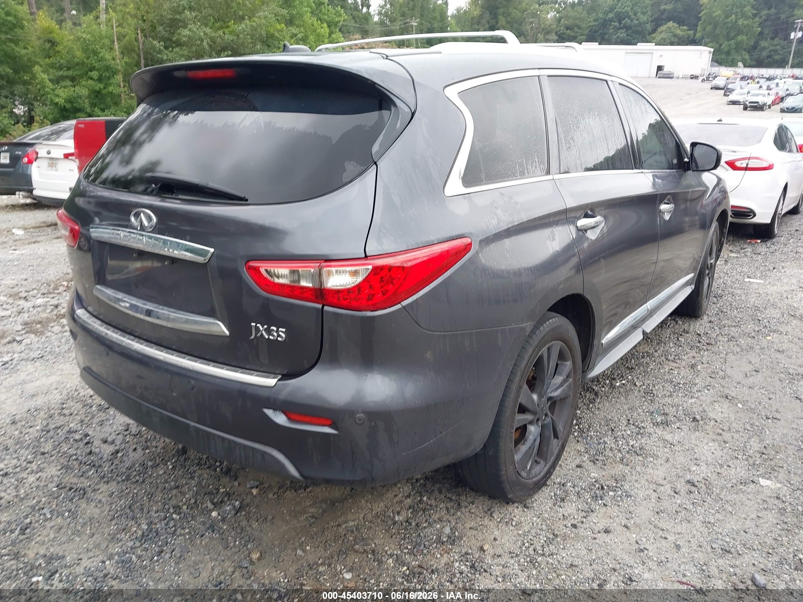 2013 Infiniti Jx35   Black vin: 5N1AL0MM9DC308616