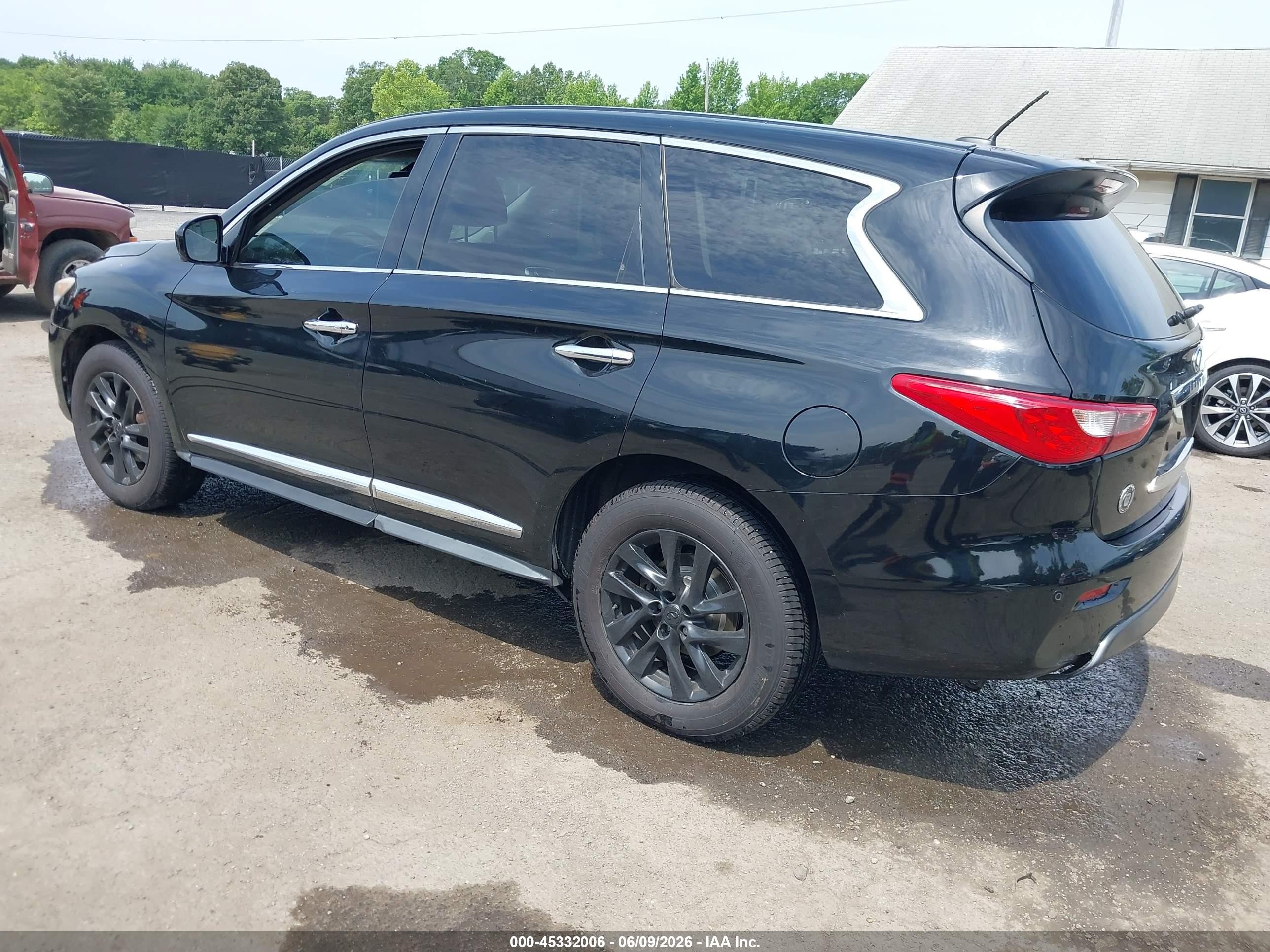 2013 Infiniti Jx35 Black vin: 5N1AL0MM9DC322273