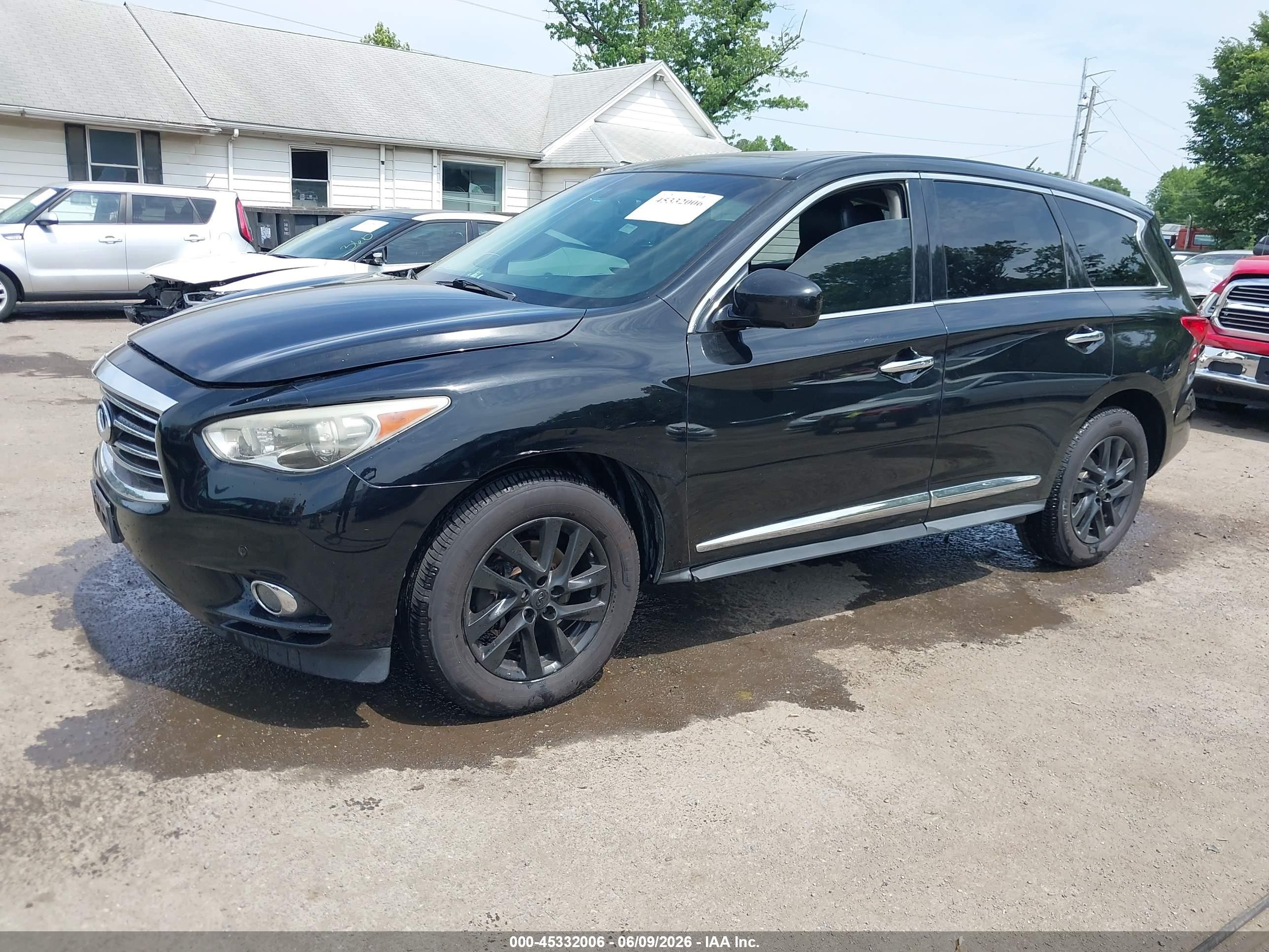 2013 Infiniti Jx35 Black vin: 5N1AL0MM9DC322273