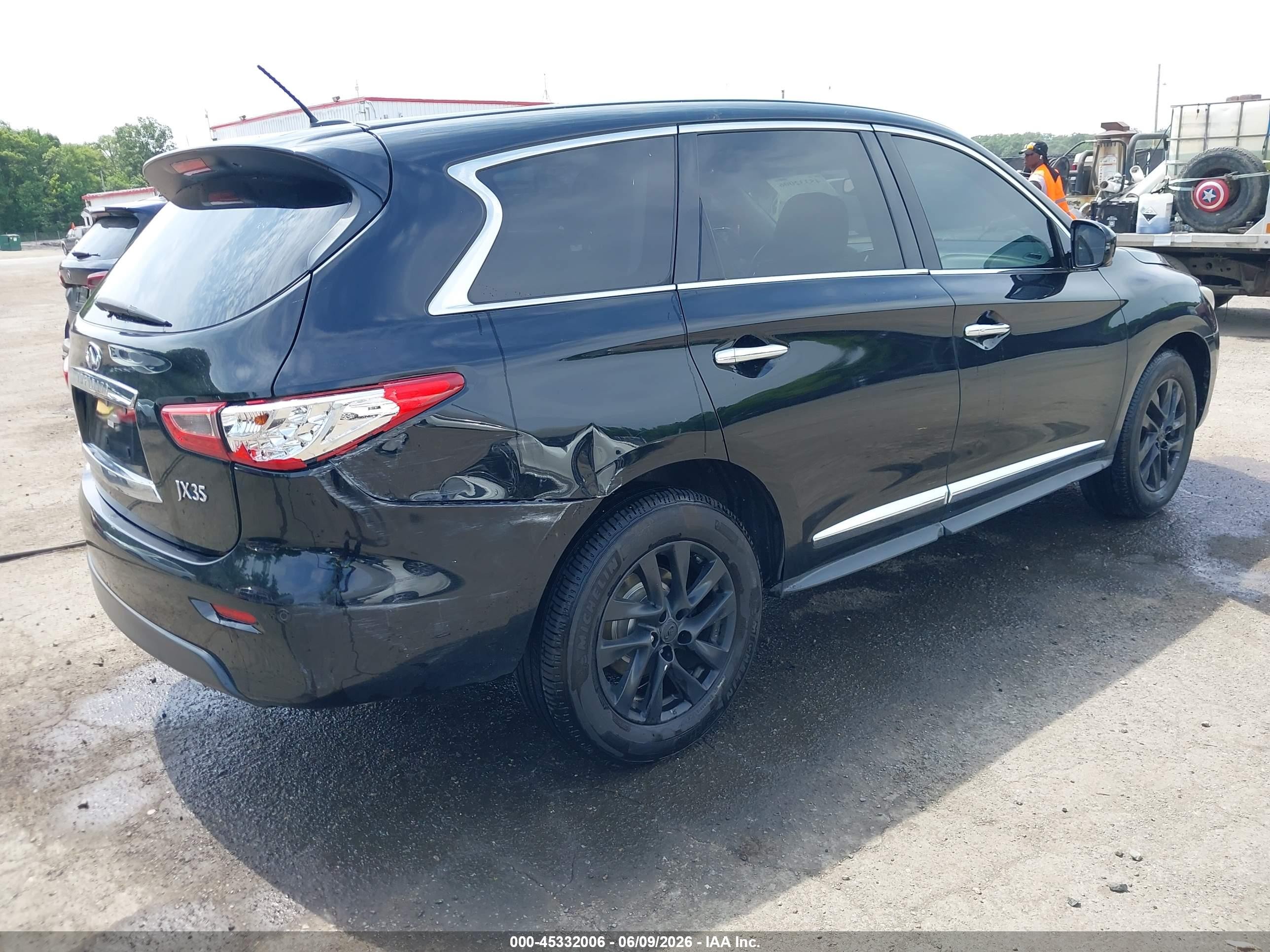 2013 Infiniti Jx35 Black vin: 5N1AL0MM9DC322273
