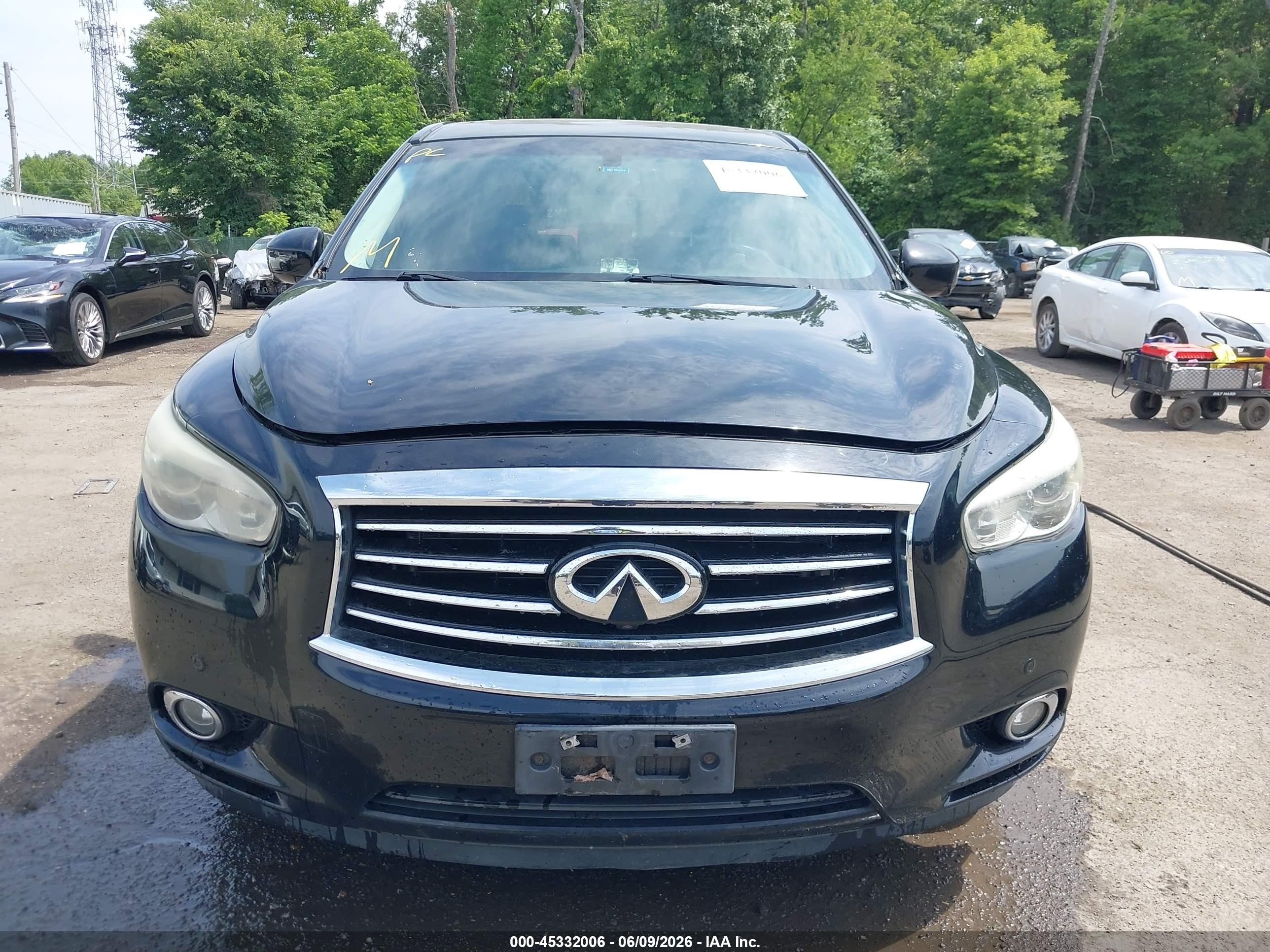 2013 Infiniti Jx35 Black vin: 5N1AL0MM9DC322273