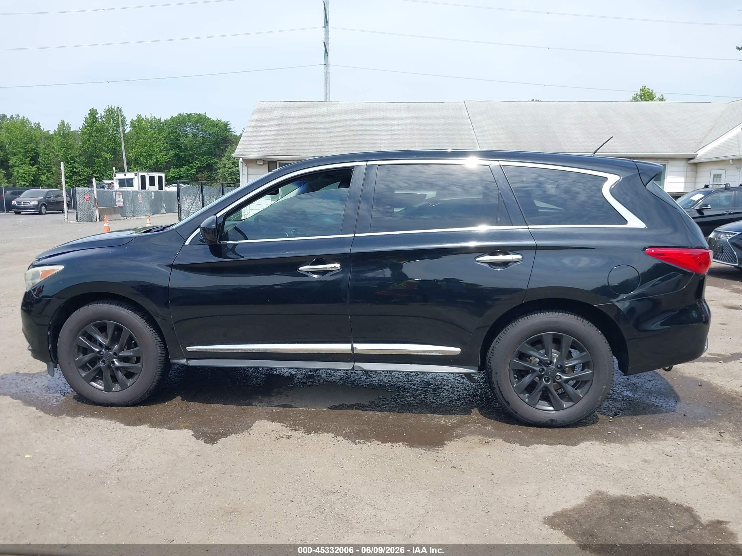 2013 Infiniti Jx35 Black vin: 5N1AL0MM9DC322273