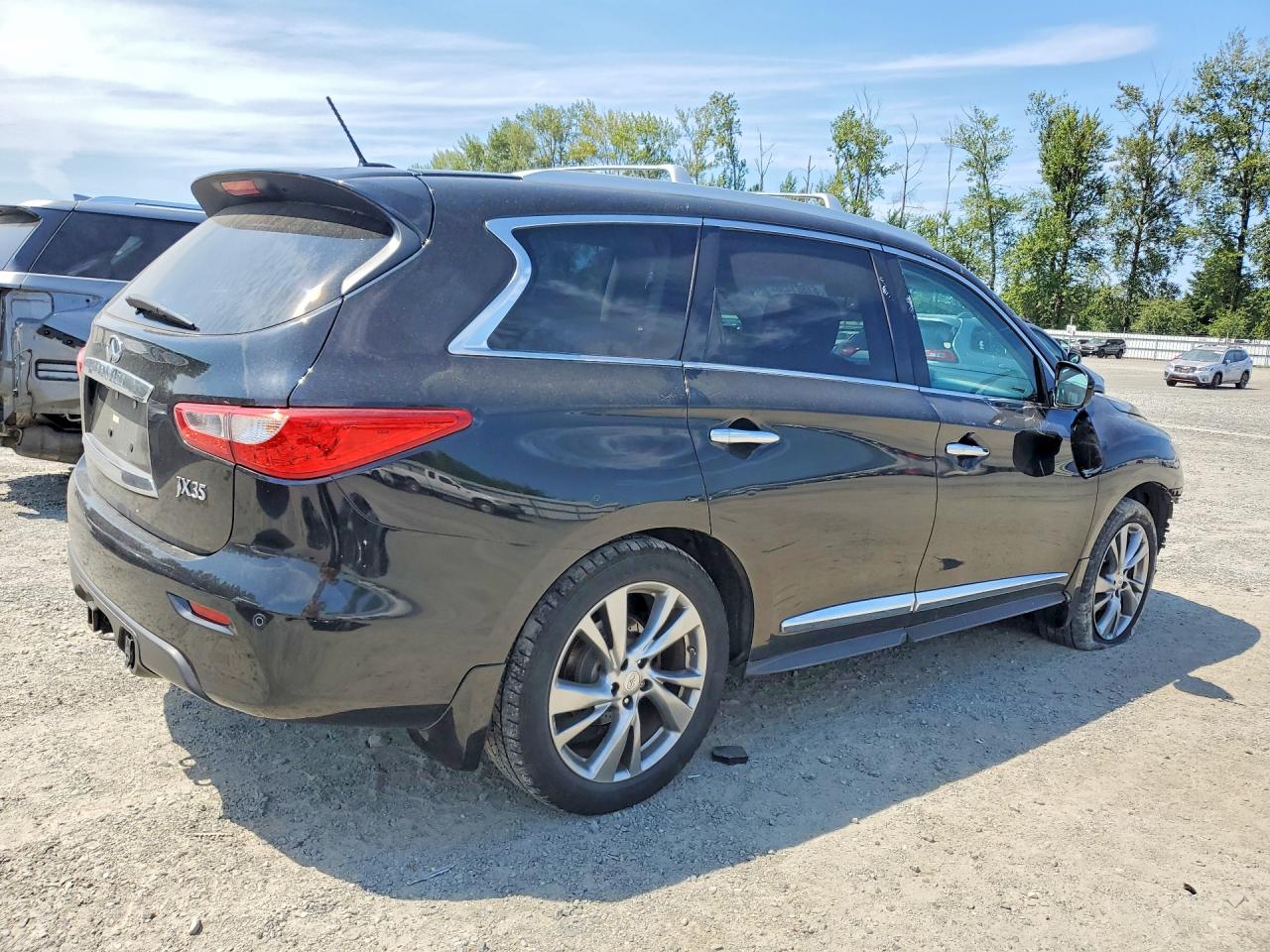 2013 Infiniti Jx35 Base Black vin: 5N1AL0MM9DC327327